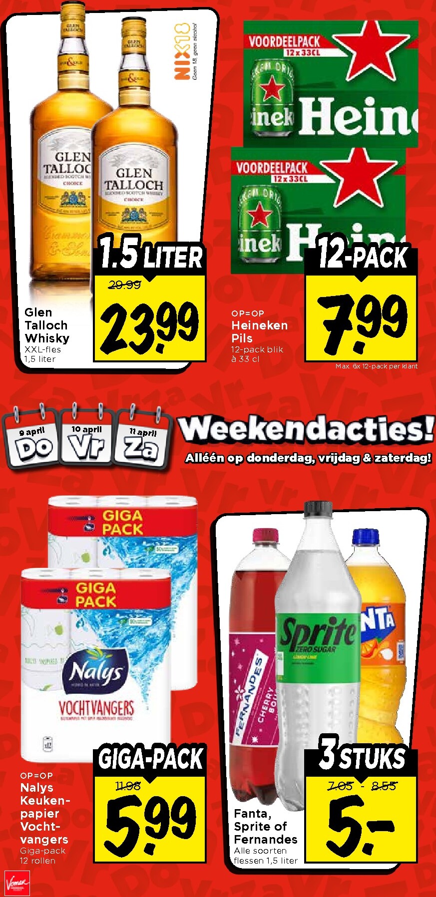 vomar - Huidige Vomar - Weekendfolder folder geldig van donderdag 09-04-2026 tot zaterdag 11-04-2026 - page: 2