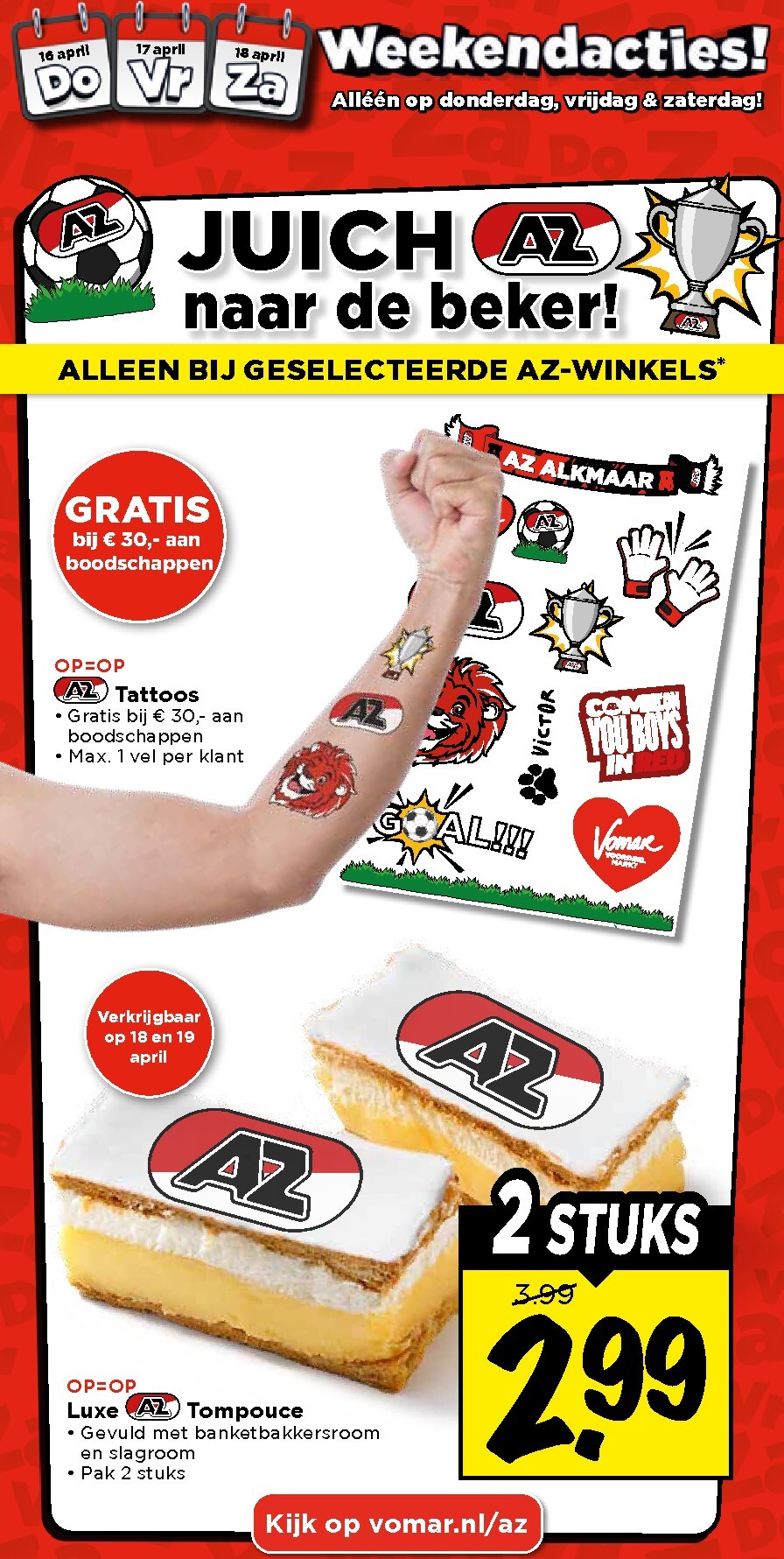 vomar - Huidige Vomar - Weekendfolder folder geldig van donderdag 16-04-2026 tot zaterdag 18-04-2026 - page: 6