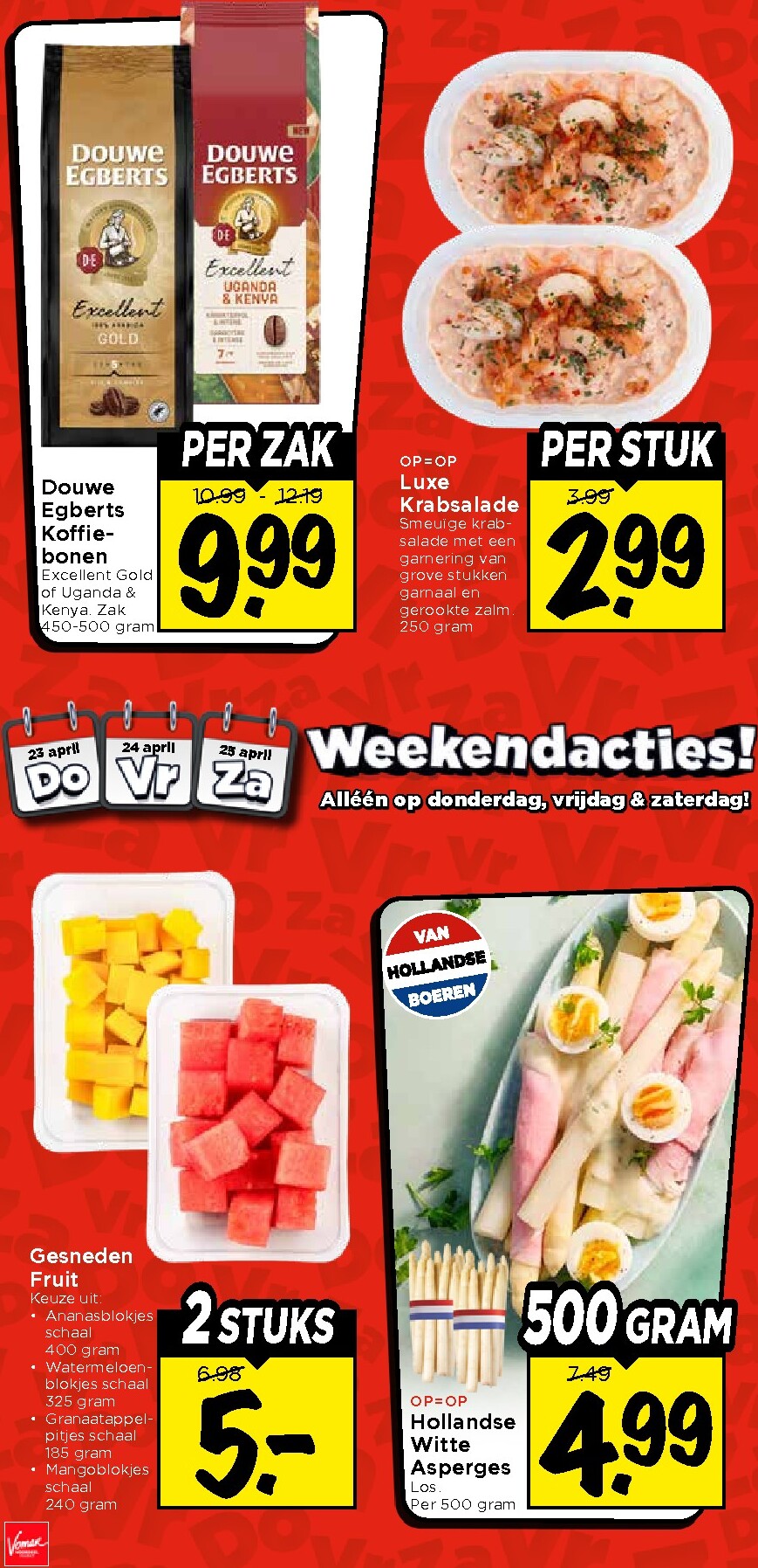 vomar - Huidige Vomar - Weekendfolder folder geldig van donderdag 23-04-2026 tot zaterdag 25-04-2026 - page: 4