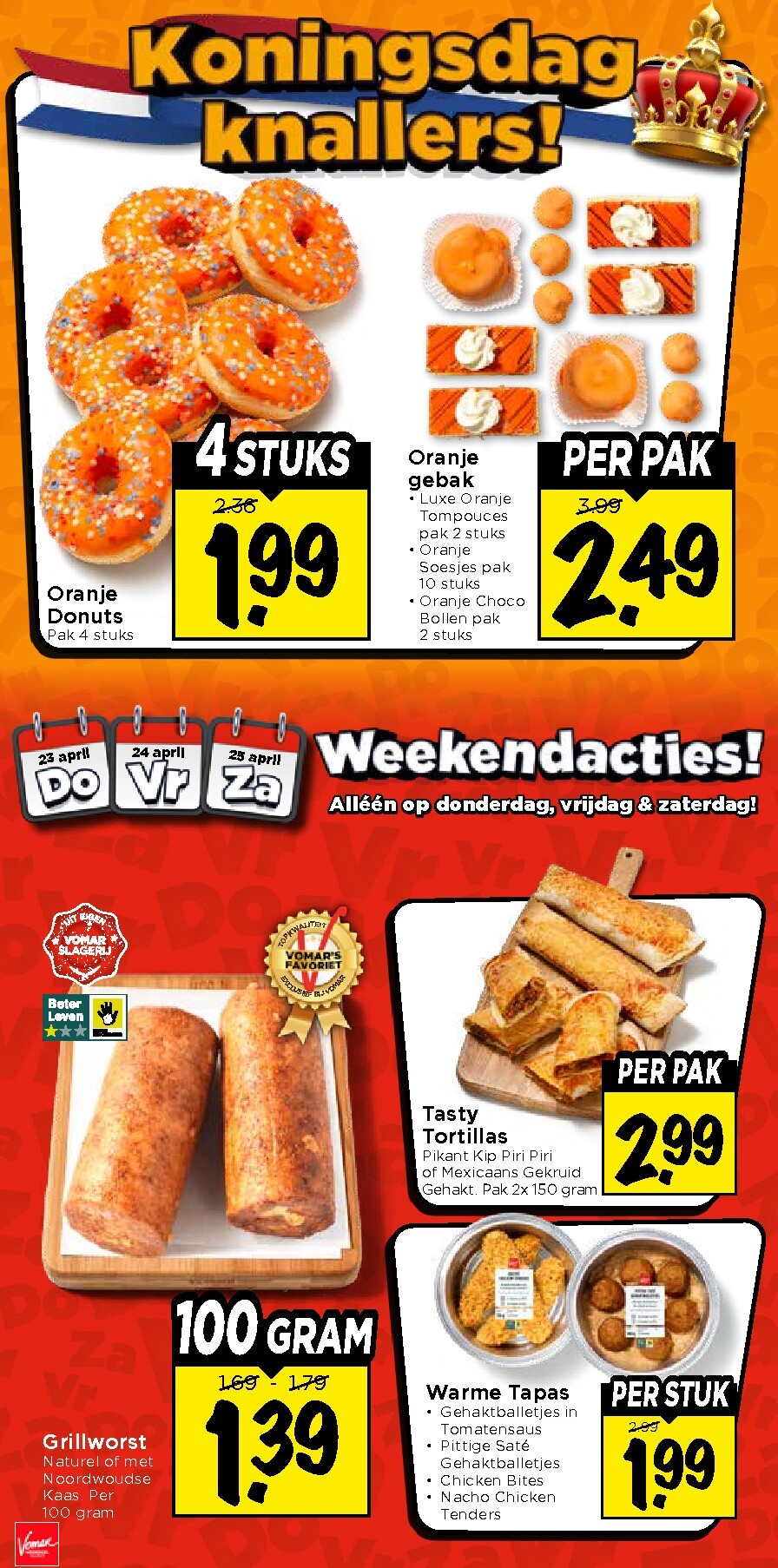 vomar - Huidige Vomar - Weekendfolder folder geldig van donderdag 23-04-2026 tot zaterdag 25-04-2026 - page: 3
