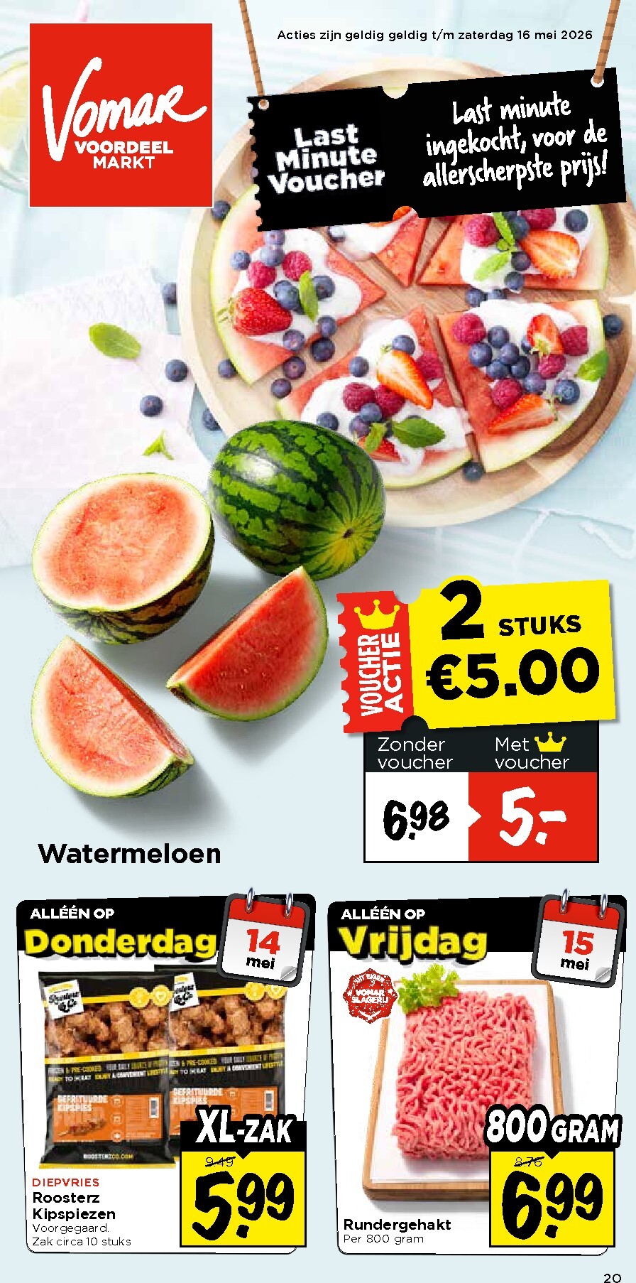 vomar - Huidige Vomar - Weekendfolder folder geldig van donderdag 14-05-2026 tot zaterdag 16-05-2026 - page: 1