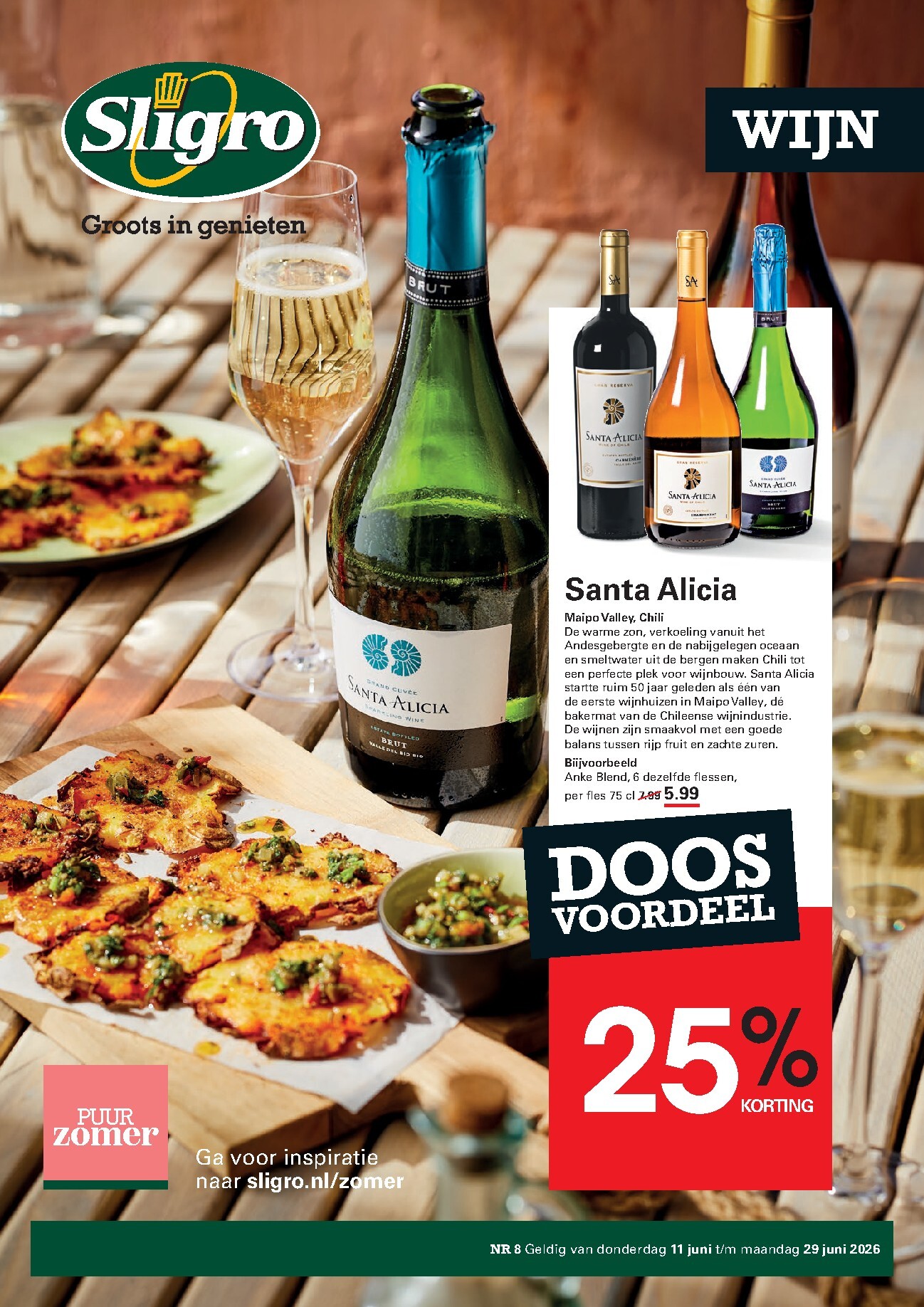 sligro - Toekomstige Sligro - Wijn folder geldig van donderdag 11-06-2026 tot maandag 29-06-2026