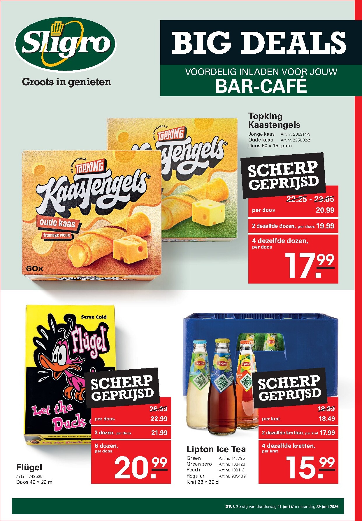 sligro - Huidige Sligro - Food folder geldig van donderdag 11-06-2026 tot maandag 29-06-2026 - page: 33