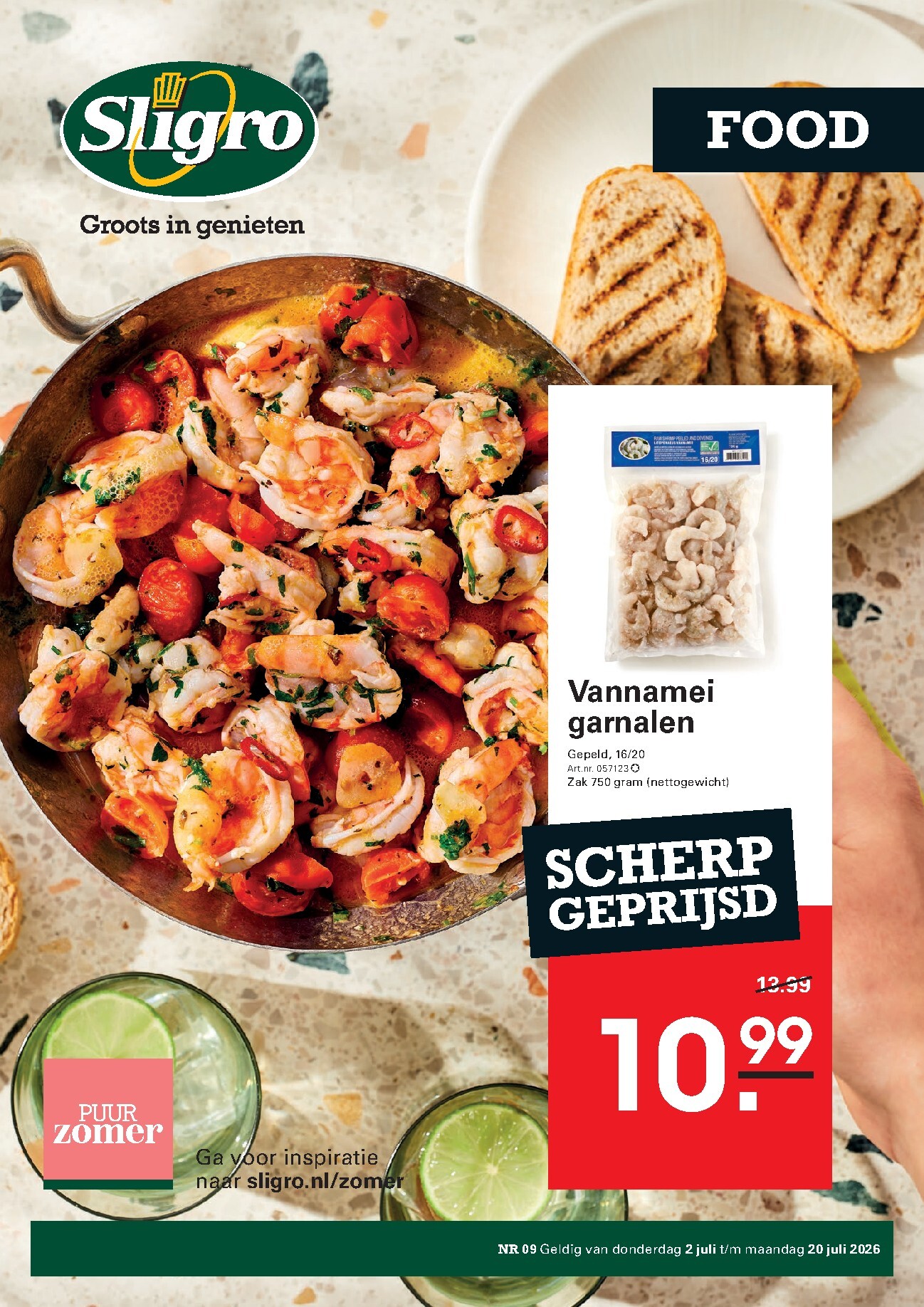 sligro - Huidige Sligro - Food folder geldig van donderdag 02-07-2026 tot maandag 20-07-2026