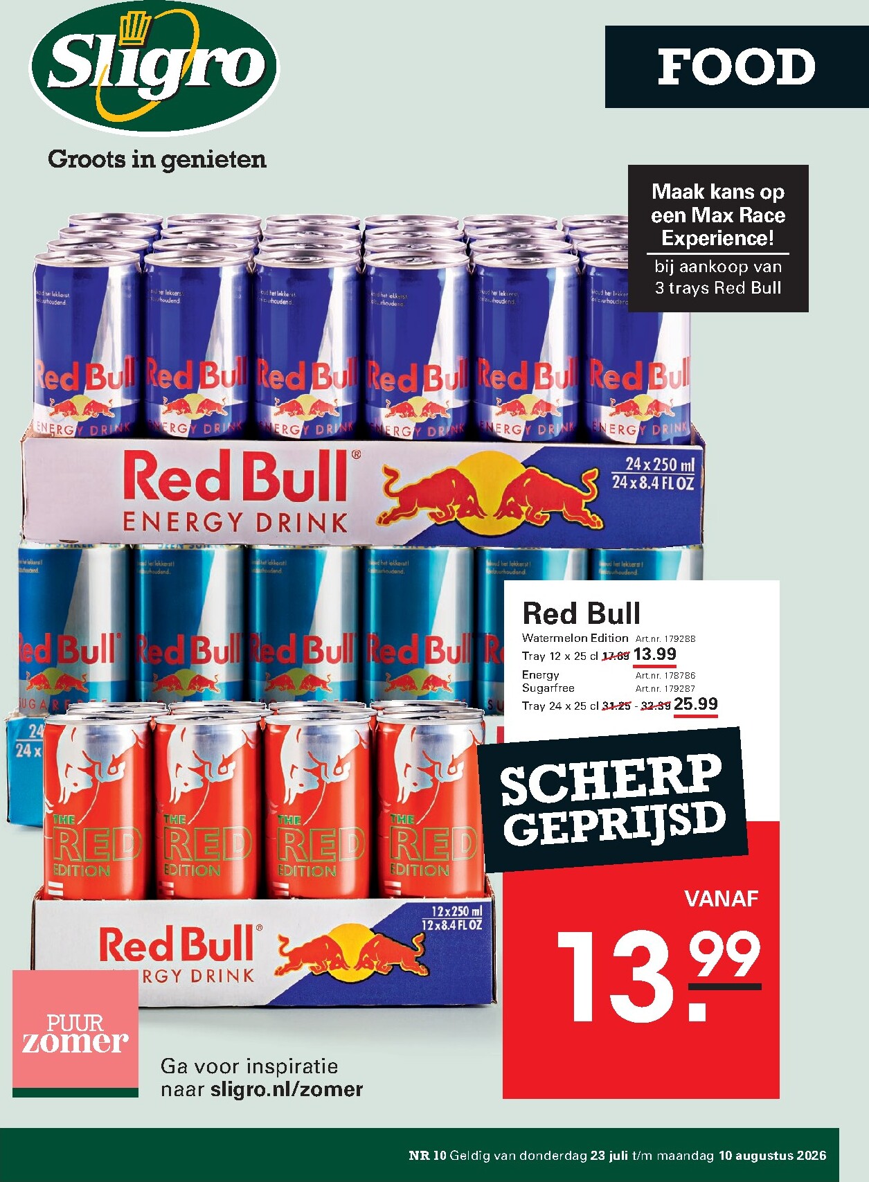 sligro - Sligro - Food folder voor volgende week van donderdag 23-07-2026 tot maandag 10-08-2026