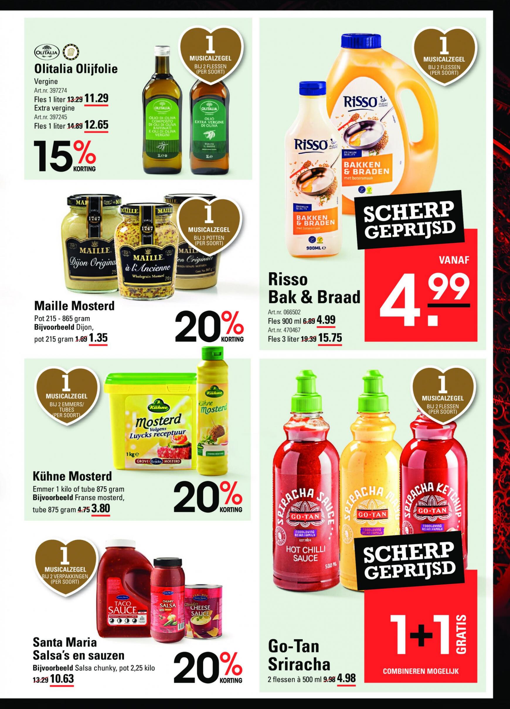 sligro - Sligro - Spaaractie Musical folder huidig 16.05. - 03.06. - page: 13