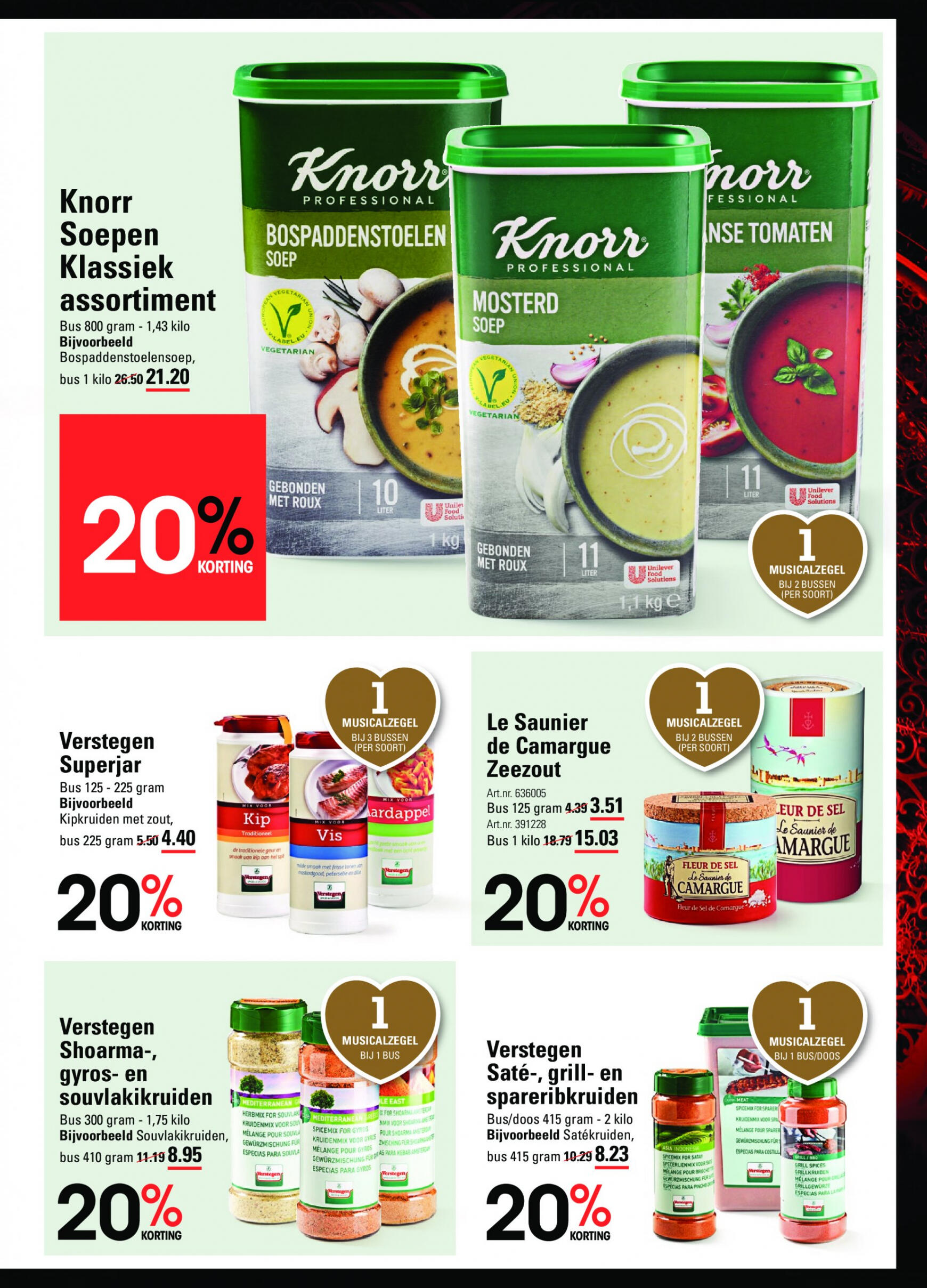 sligro - Sligro - Spaaractie Musical folder huidig 16.05. - 03.06. - page: 15