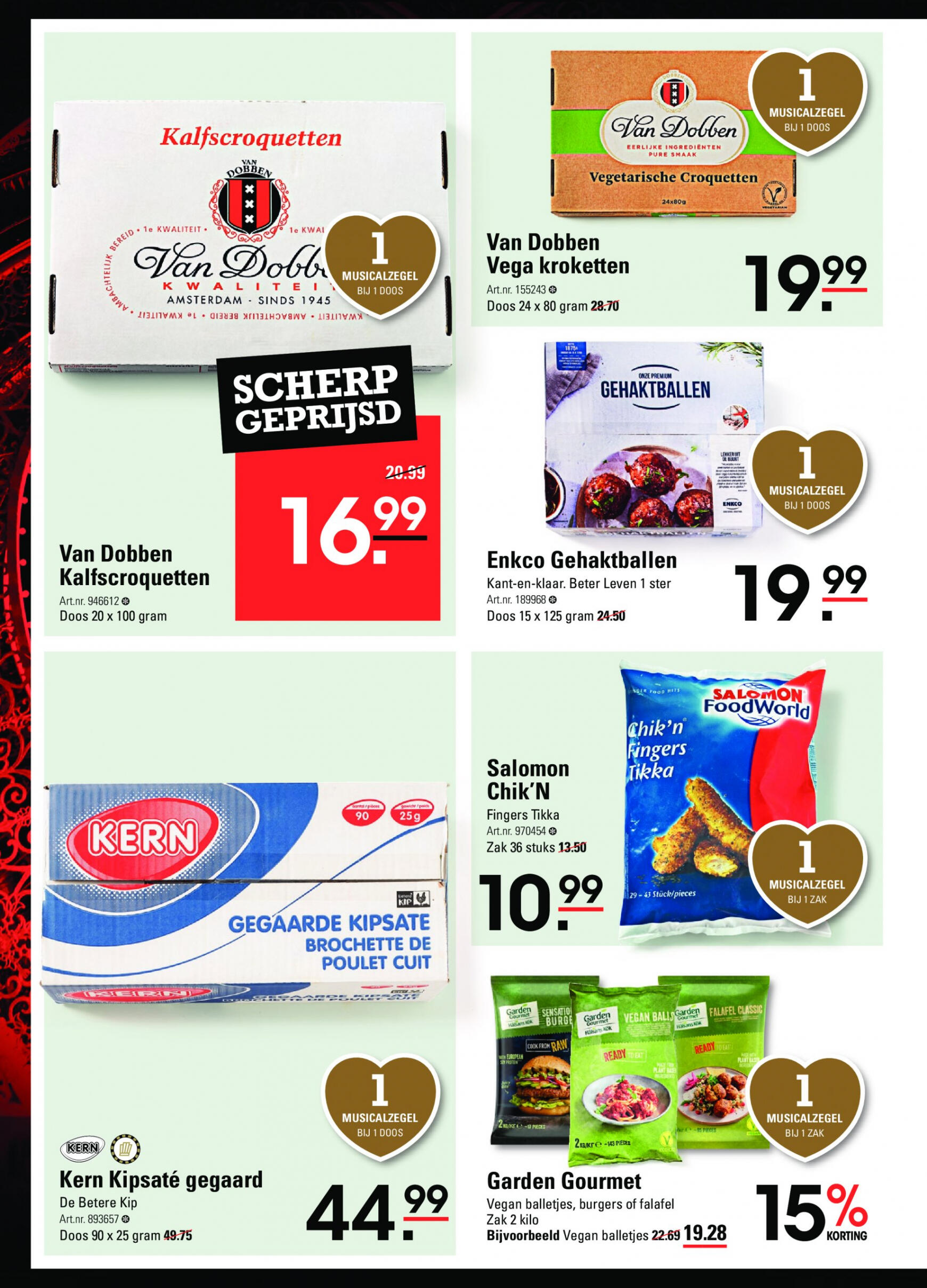 sligro - Sligro - Spaaractie Musical folder huidig 16.05. - 03.06. - page: 20