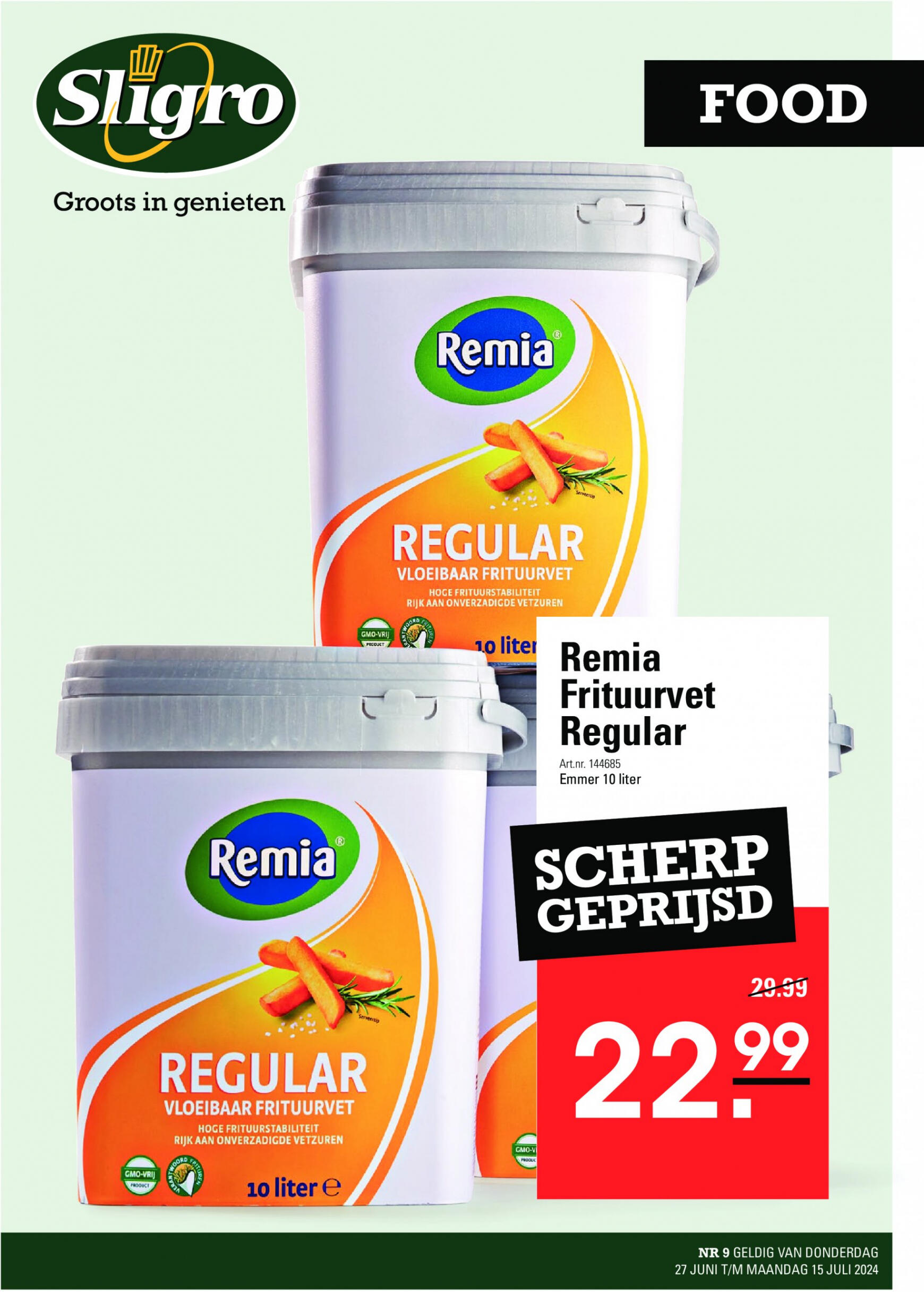 sligro - Sligro - Big Deals Cafetaria folder huidig 27.06. - 15.07. - page: 13