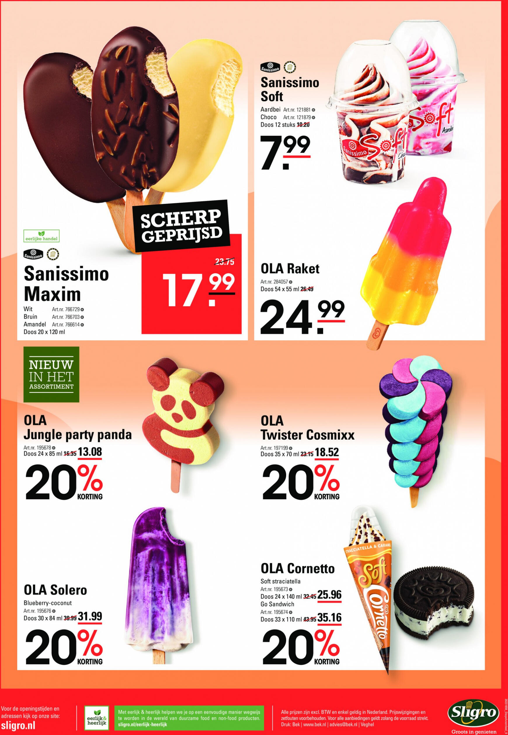 sligro - Sligro - Big Deals Cafetaria folder huidig 27.06. - 15.07. - page: 12