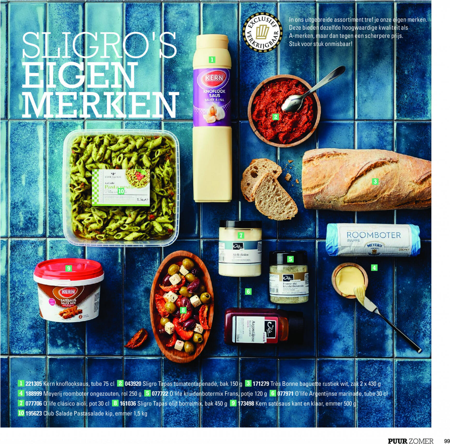 sligro - Sligro - Inspiratiemagazine folder huidig 15.06. - 21.09. - page: 99