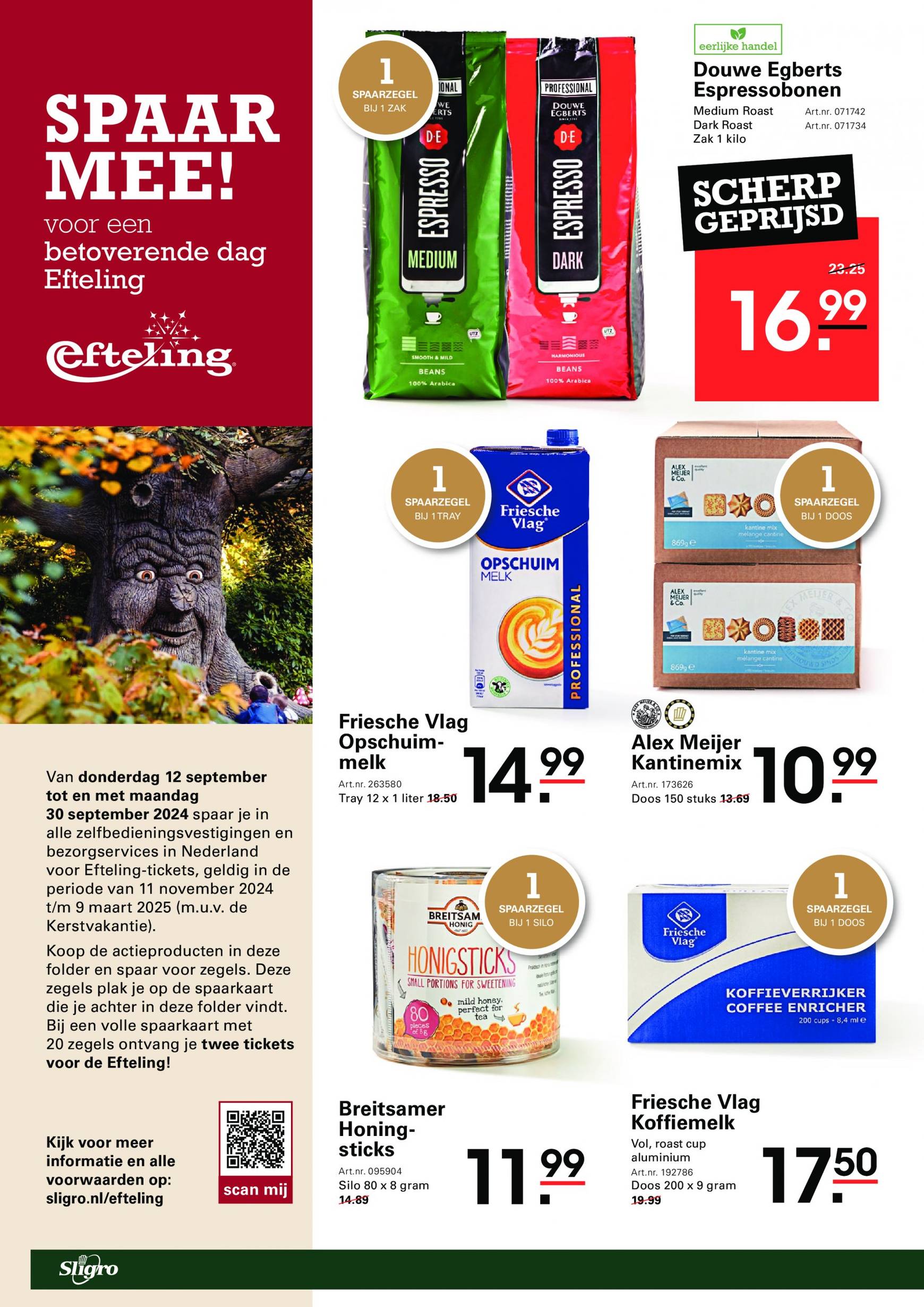 sligro - Sligro - Efteling Spaaractie folder huidig 12.09. - 30.09. - page: 18