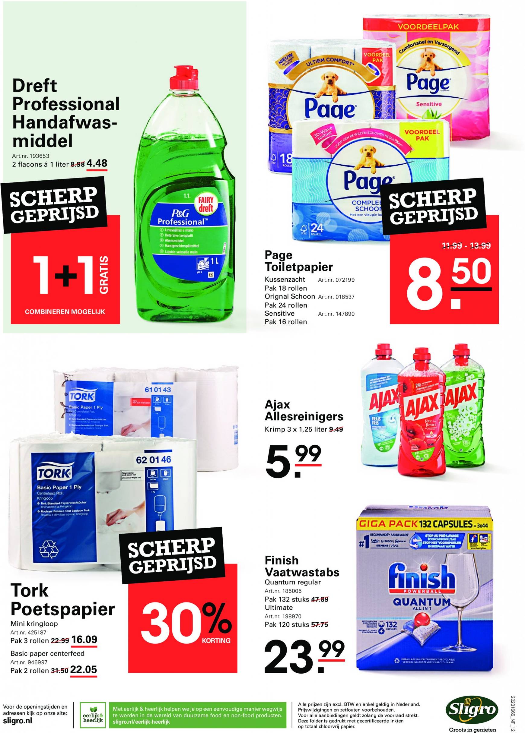 sligro - Sligro - Efteling Spaaractie folder huidig 12.09. - 30.09. - page: 85