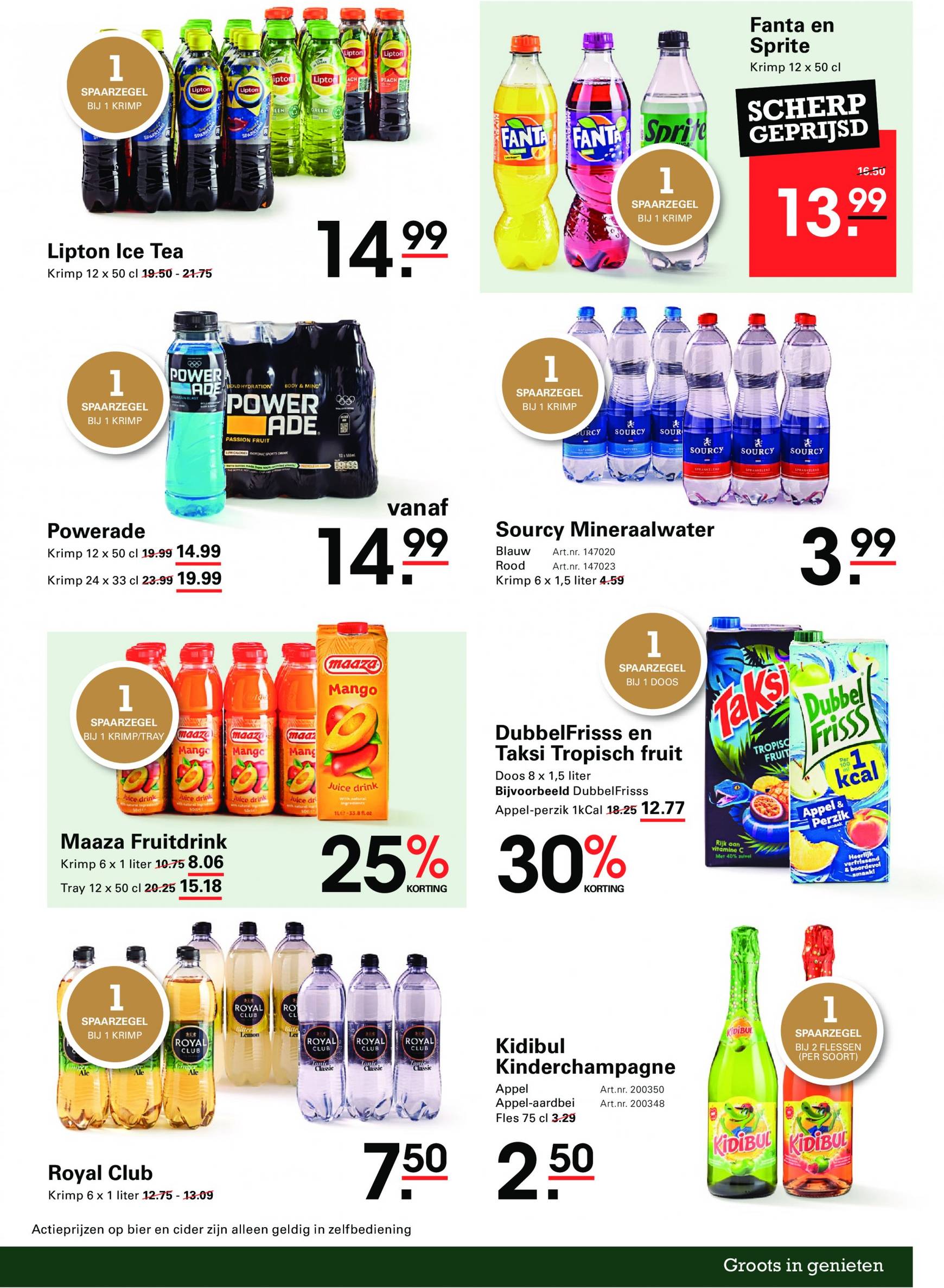 sligro - Sligro - Big Deals Sport folder huidig 12.09. - 30.09. - page: 31