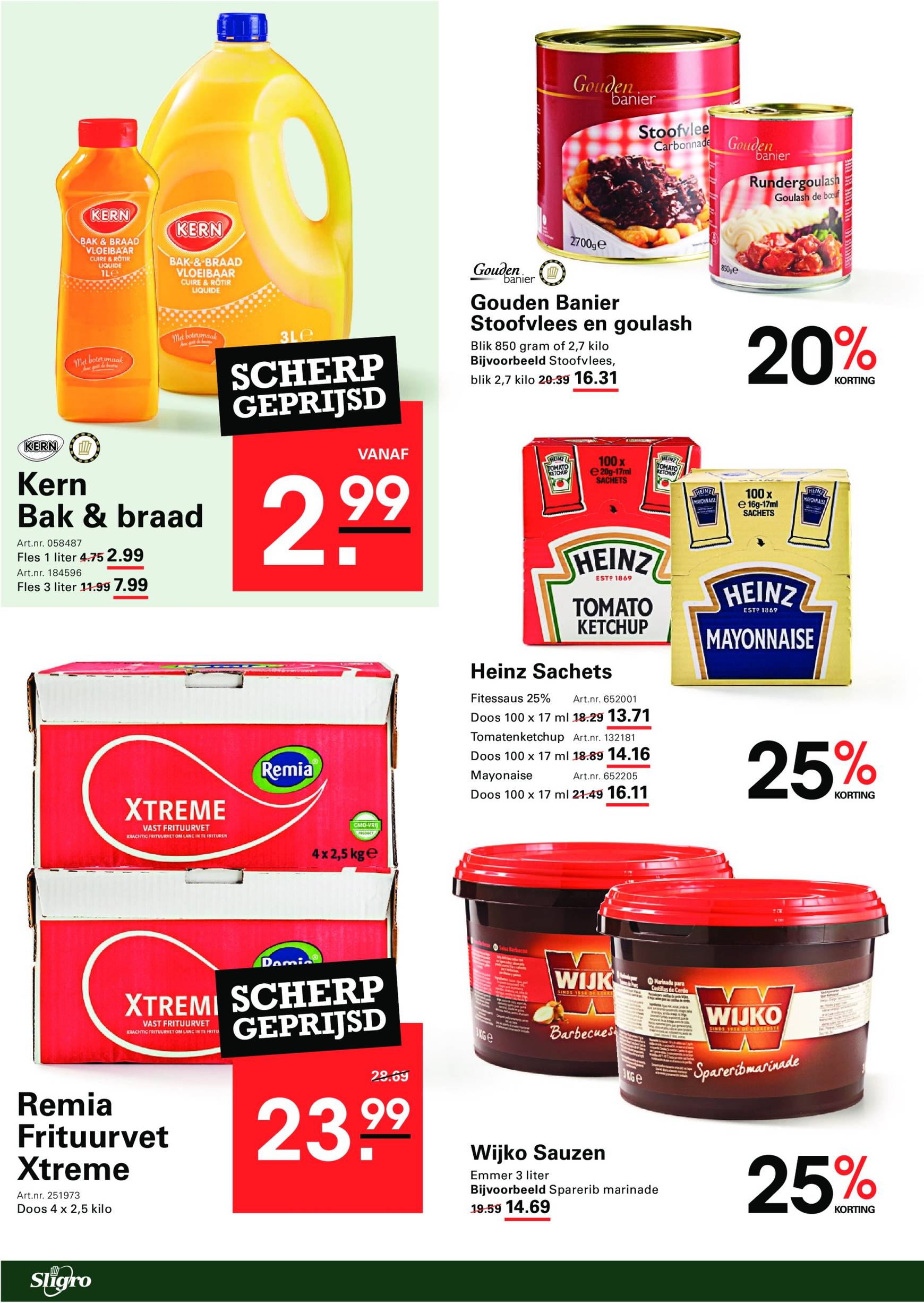 sligro - Sligro - Big Deals Cafetaria folder huidig 03.10. - 21.10. - page: 16