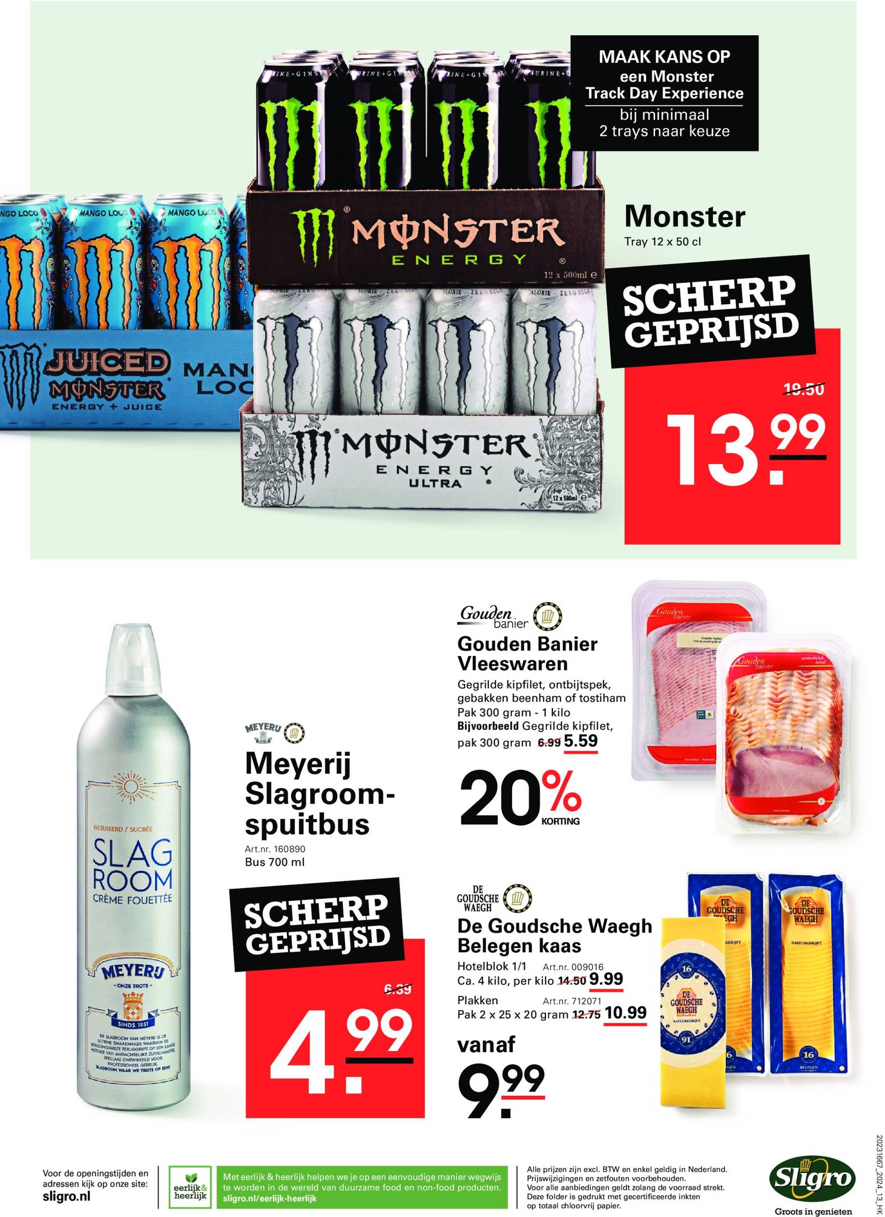 sligro - Sligro - Big Deals Cafetaria folder huidig 03.10. - 21.10. - page: 23