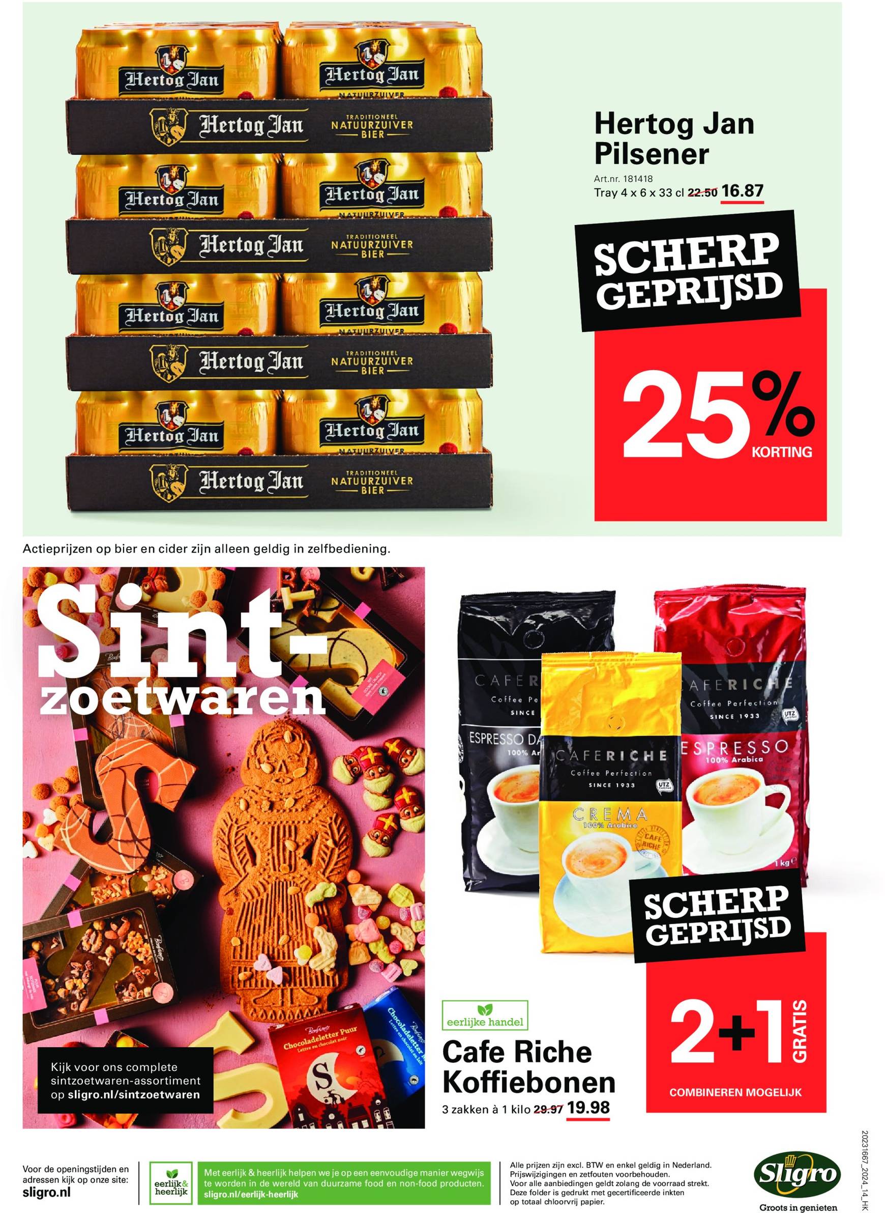 sligro - Sligro - Cafetaria's & Sportkantines folder geldig vanaf 24.10. - 11.11. - page: 10