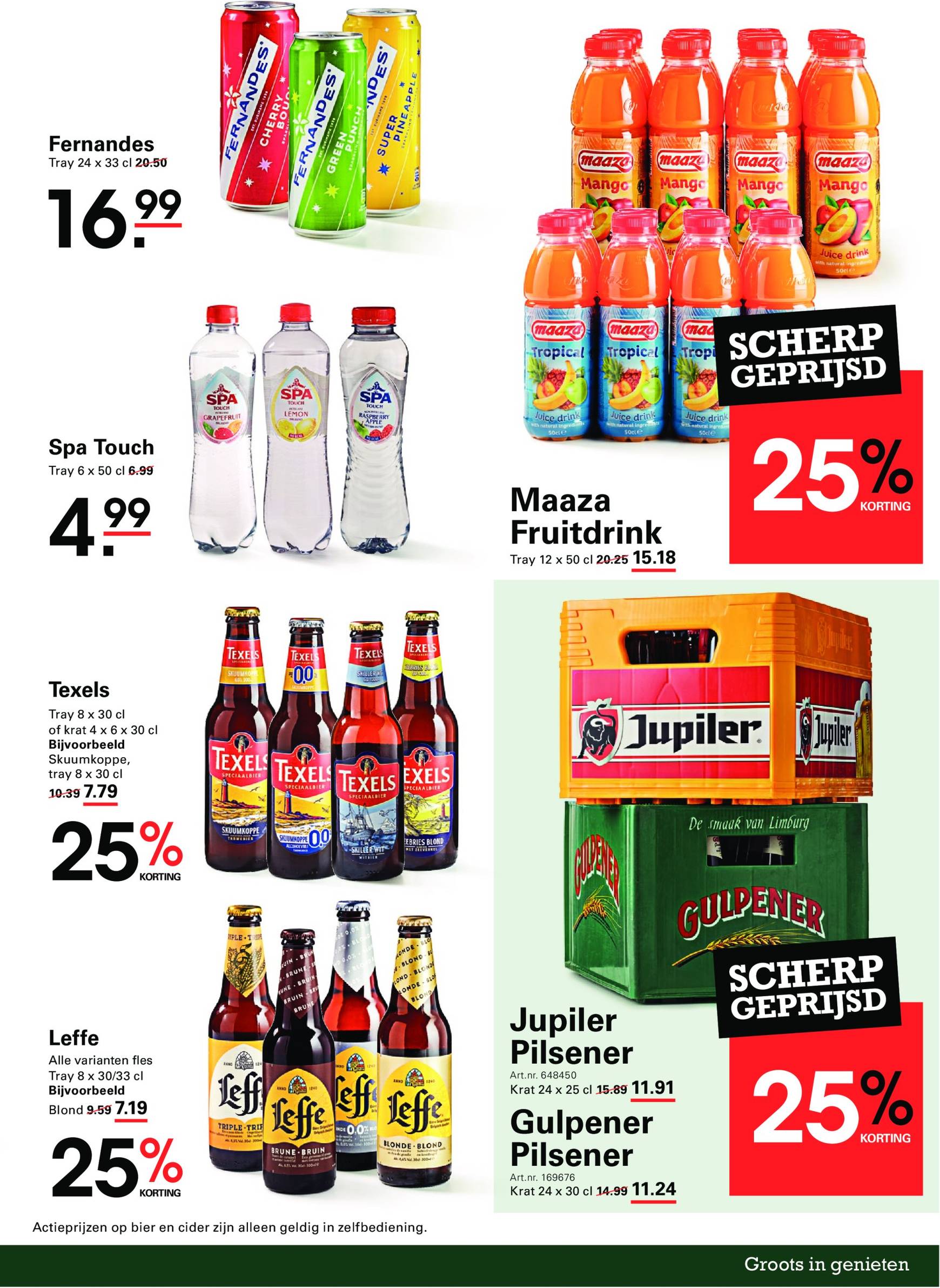 sligro - Sligro - Cafetaria's & Sportkantines folder geldig vanaf 24.10. - 11.11. - page: 7