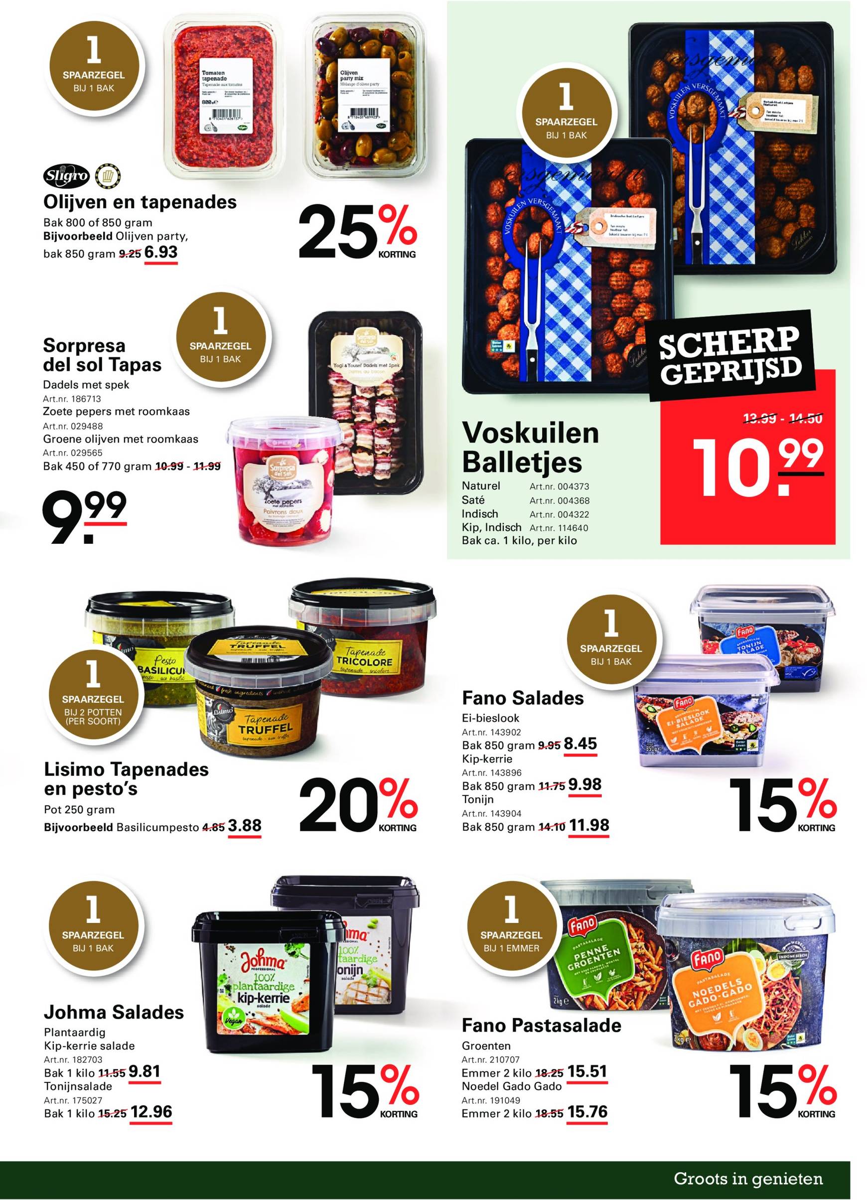 sligro - Sligro - Spaarfolder folder geldig vanaf 24.10. - 11.11. - page: 27