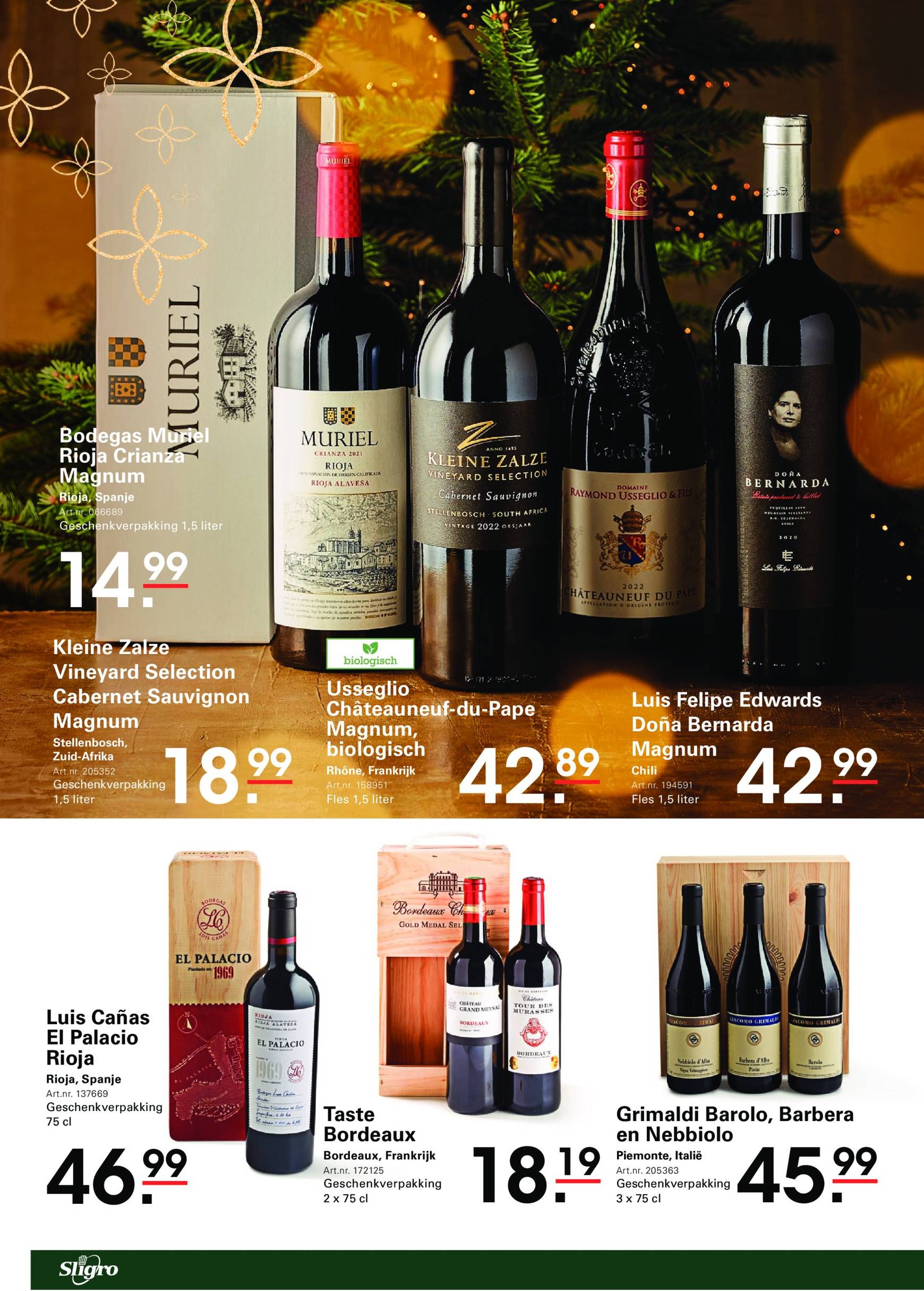 sligro - Sligro - Geschenkenspecial folder geldig vanaf 25.10. - 31.12. - page: 6