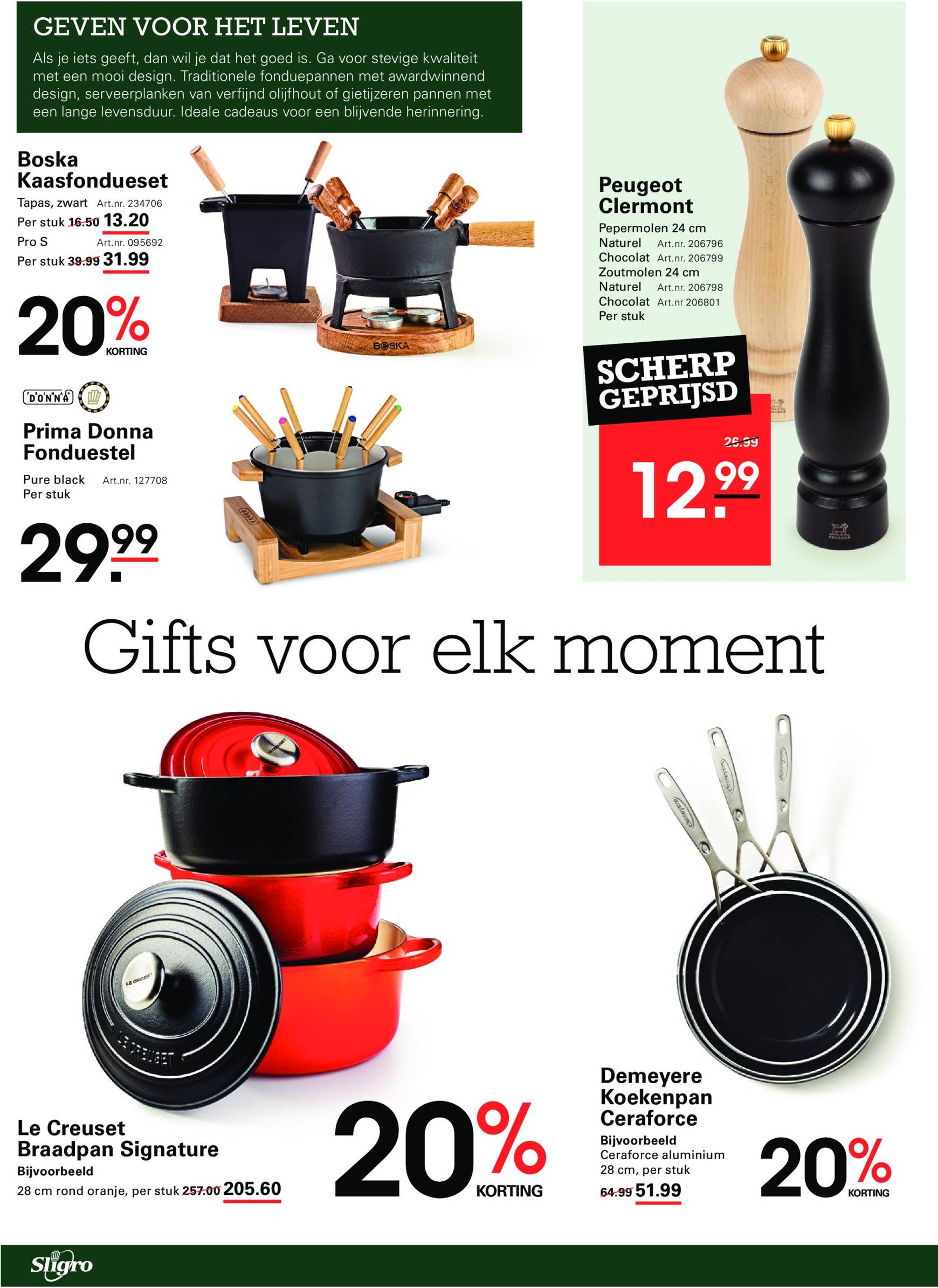 sligro - Sligro - Cafetaria's & Sportkantines folder geldig vanaf 14.11. - 02.12. - page: 20