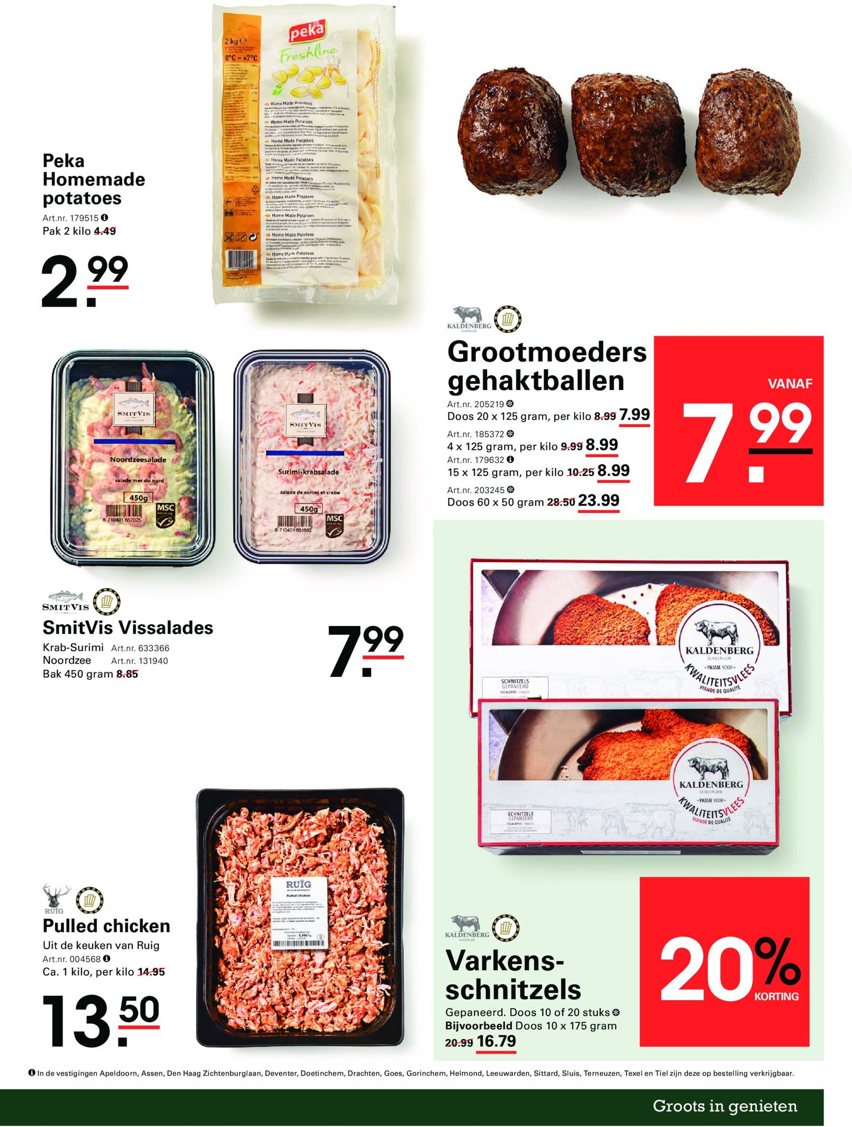 sligro - Sligro - Cafetaria's & Sportkantines folder geldig vanaf 14.11. - 02.12. - page: 7