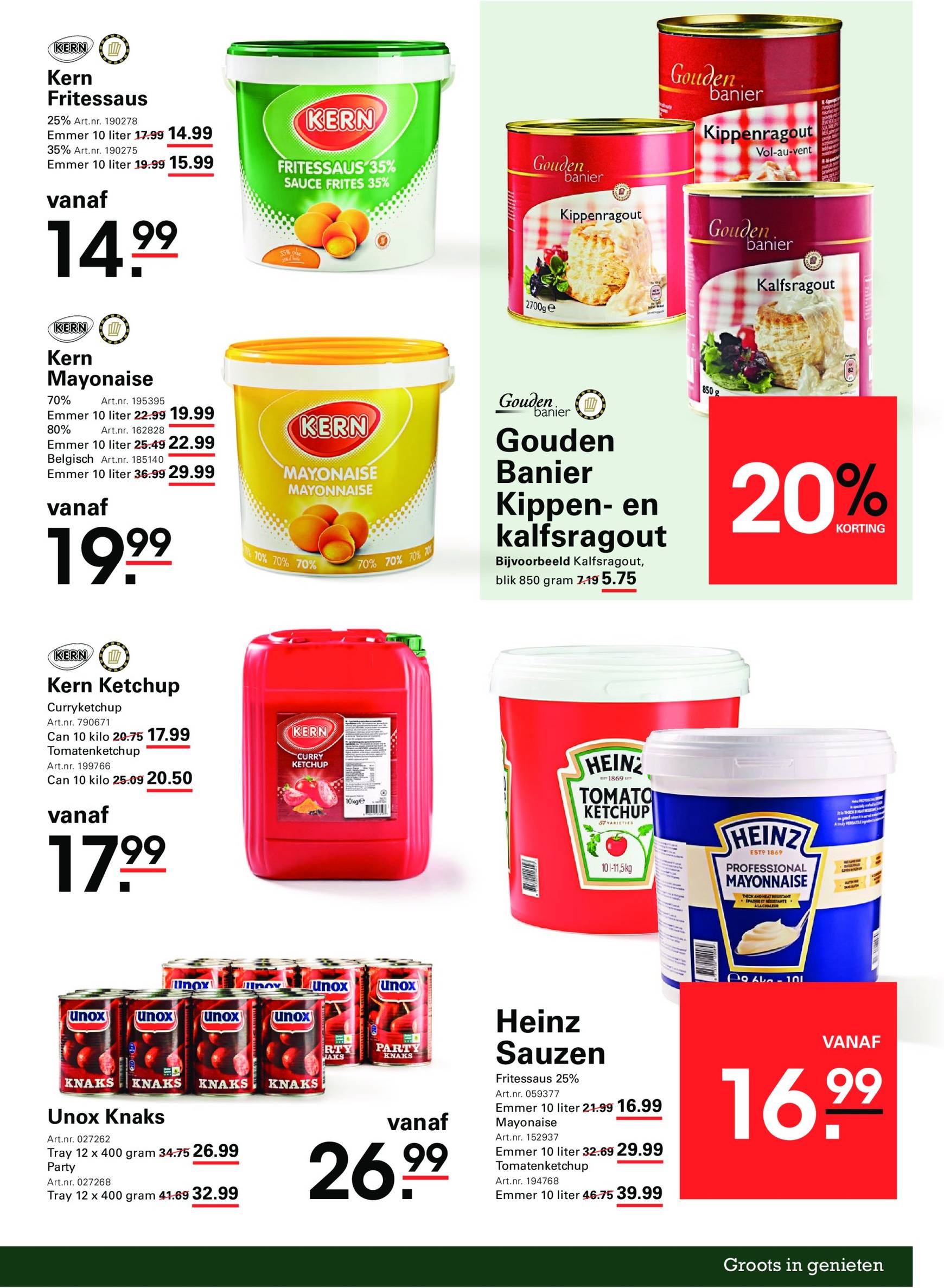 sligro - Sligro - Cafetaria's & Sportkantines folder geldig vanaf 14.11. - 02.12. - page: 5