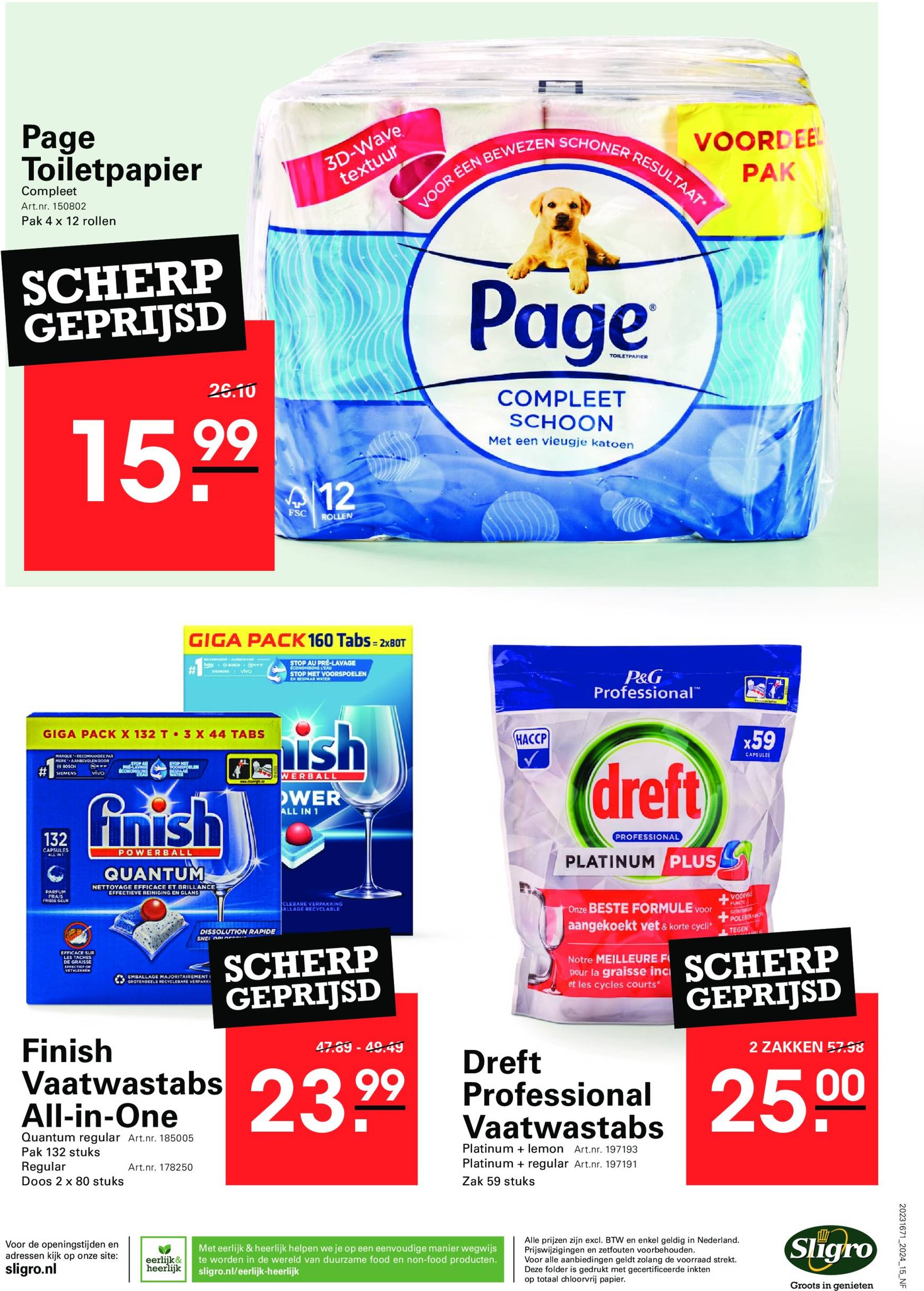 sligro - Sligro - Cafetaria's & Sportkantines folder geldig vanaf 14.11. - 02.12. - page: 33