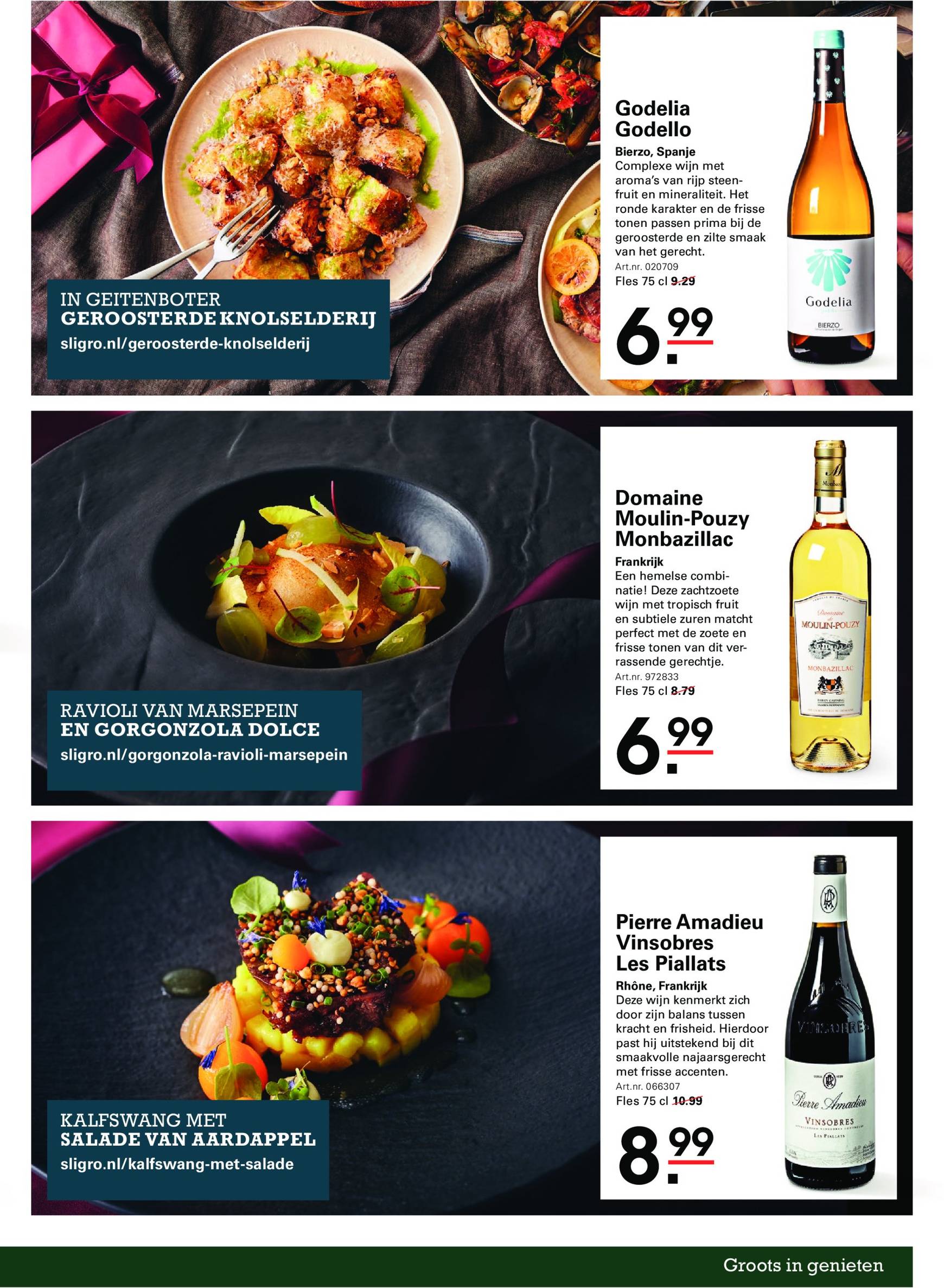 sligro - Sligro - Restaurants folder geldig vanaf 14.11. - 02.12. - page: 63