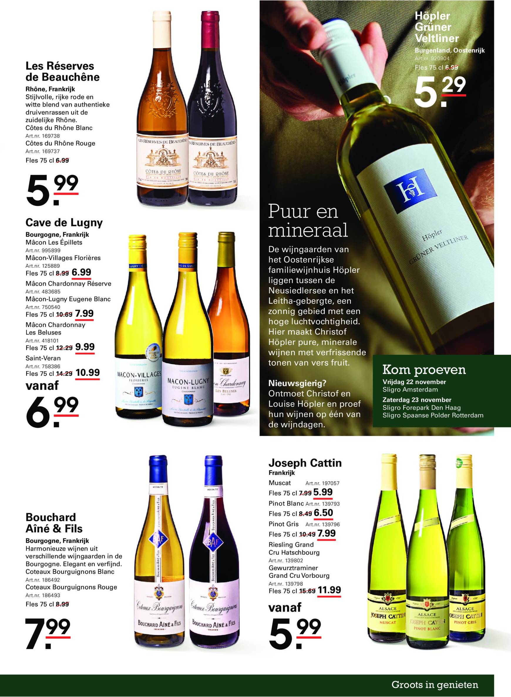 sligro - Sligro - Restaurants folder geldig vanaf 14.11. - 02.12. - page: 61