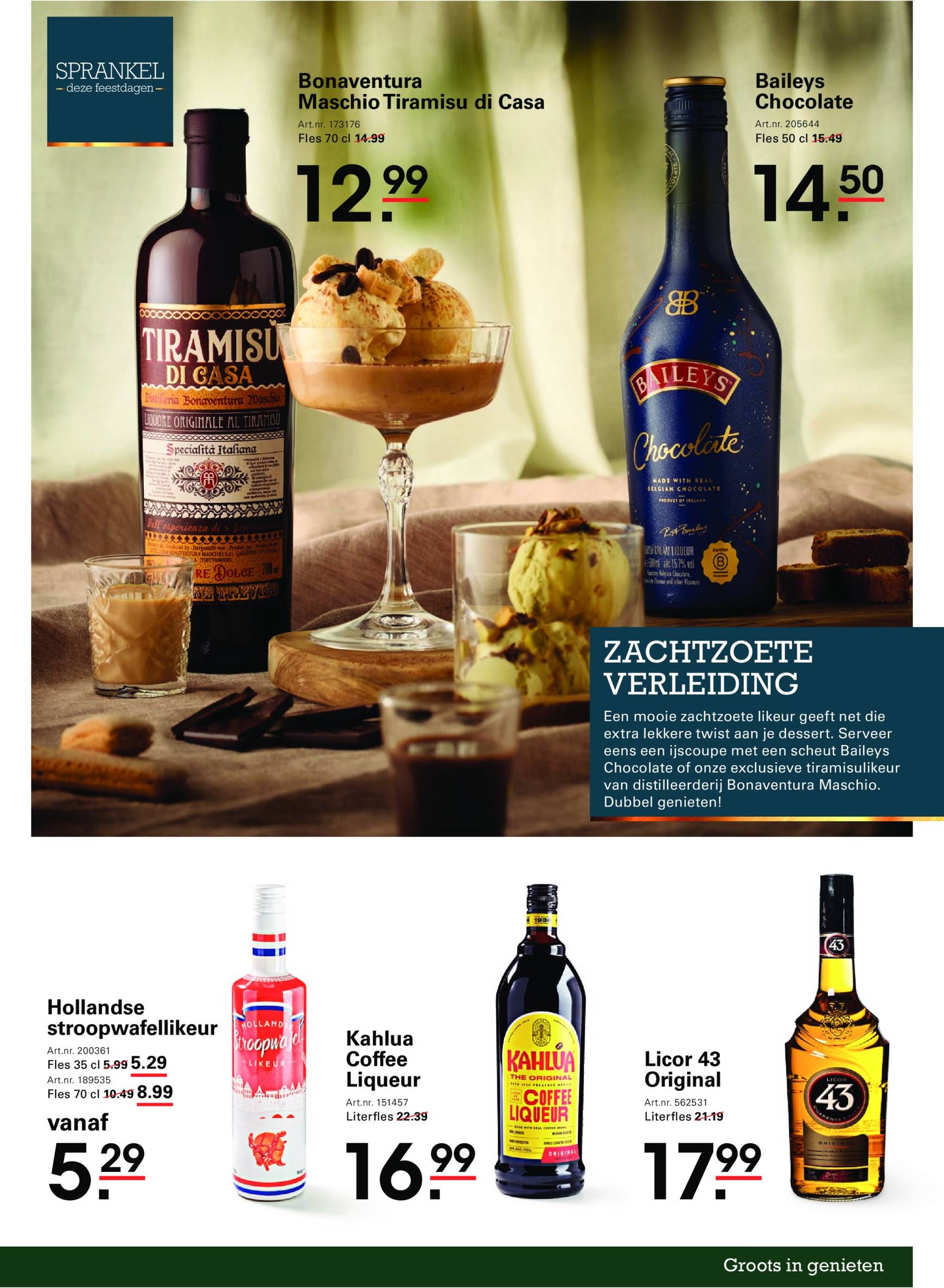 sligro - Sligro - Cafetaria's & Sportkantines folder geldig vanaf 05-12 t/m 31-12 - page: 101