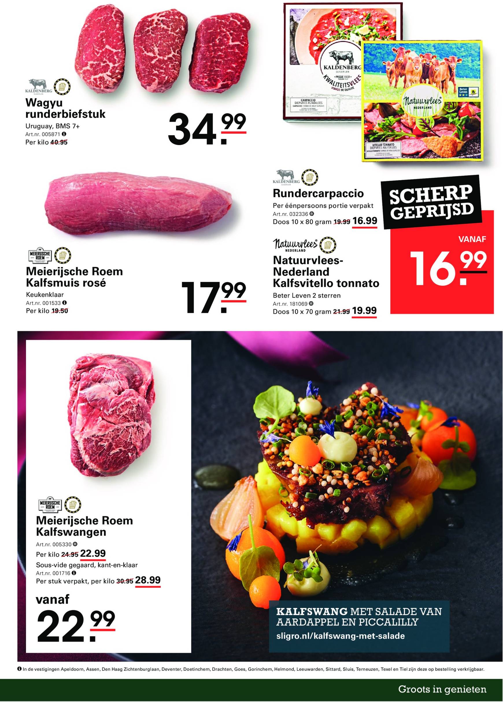 sligro - Sligro - Restaurants folder geldig vanaf 05-12 t/m 31-12 - page: 7