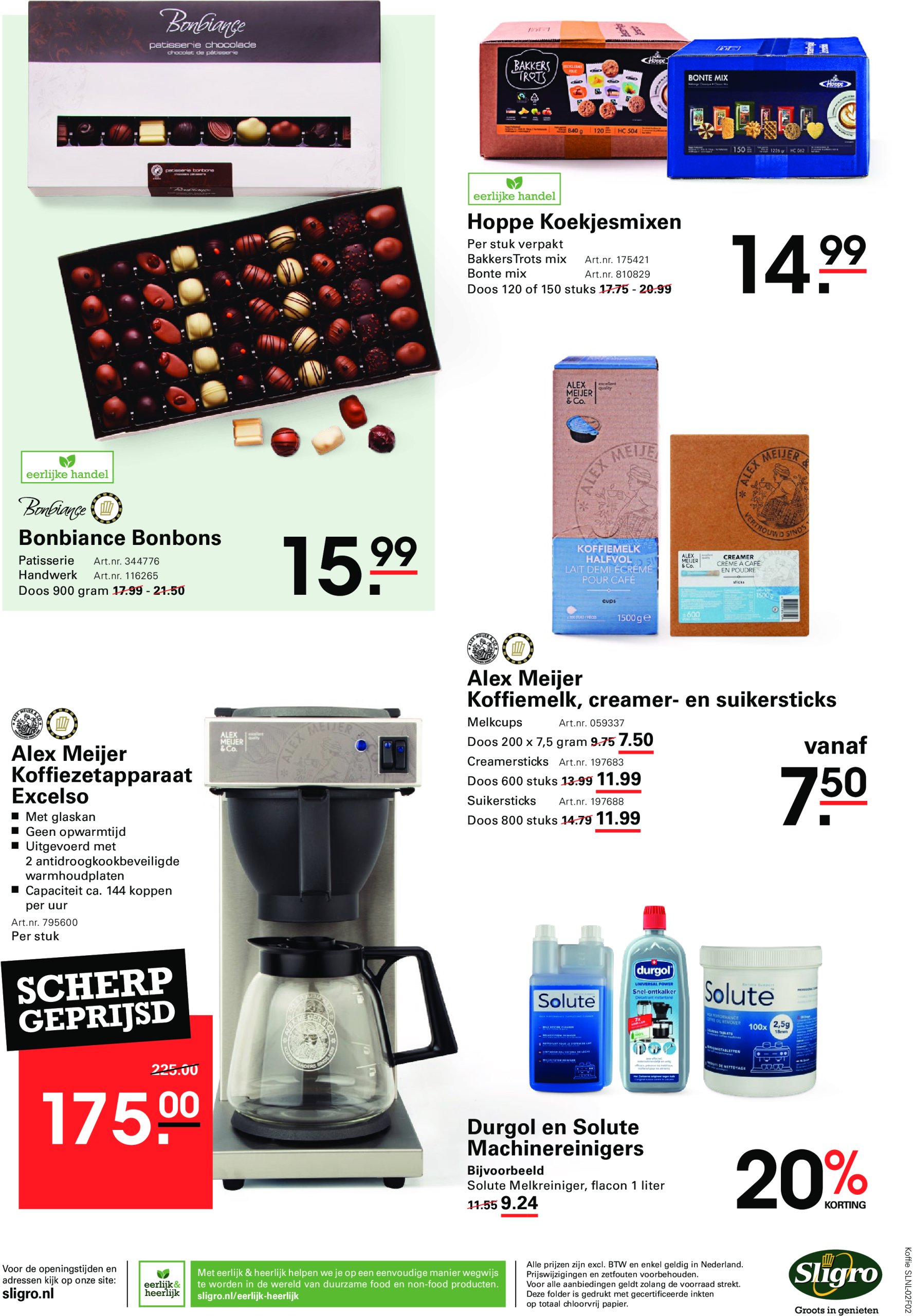 sligro - Sligro - Koffie & Thee folder geldig vanaf 23-01 t/m 10-02 - page: 8