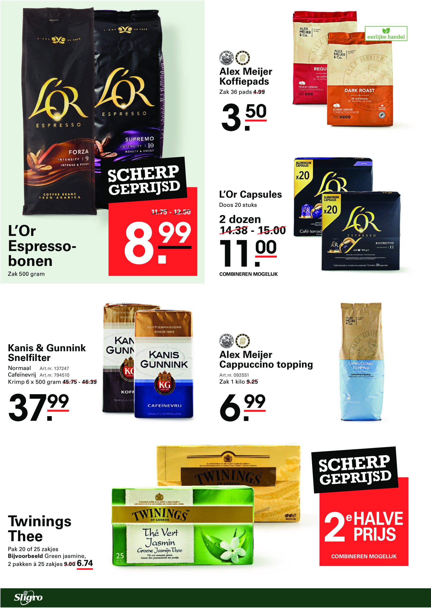 sligro - Sligro - Koffie & Thee folder geldig vanaf 23-01 t/m 10-02 - page: 40