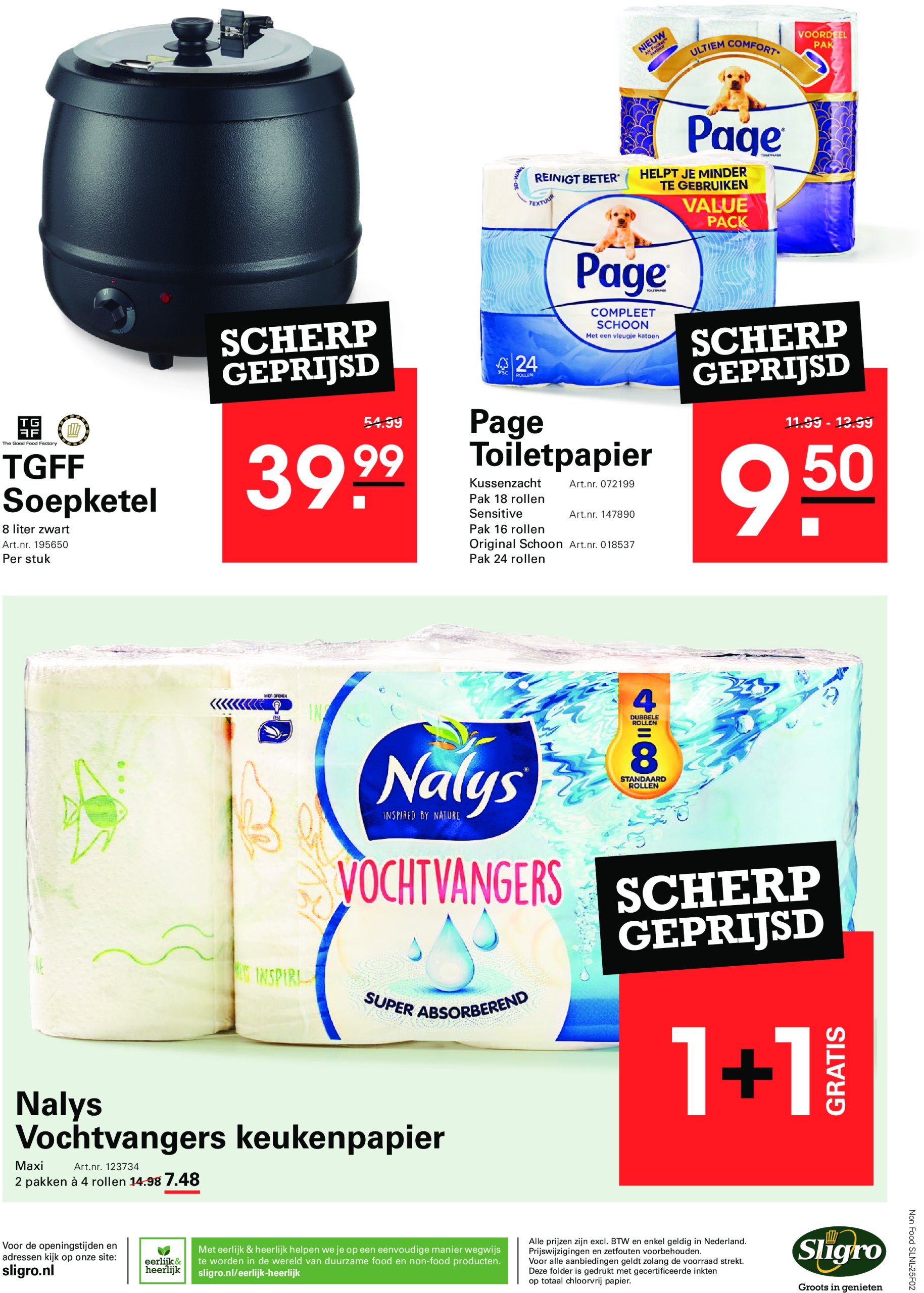 sligro - Sligro - Big Deals Sport folder geldig vanaf 23-01 t/m 10-02 - page: 50