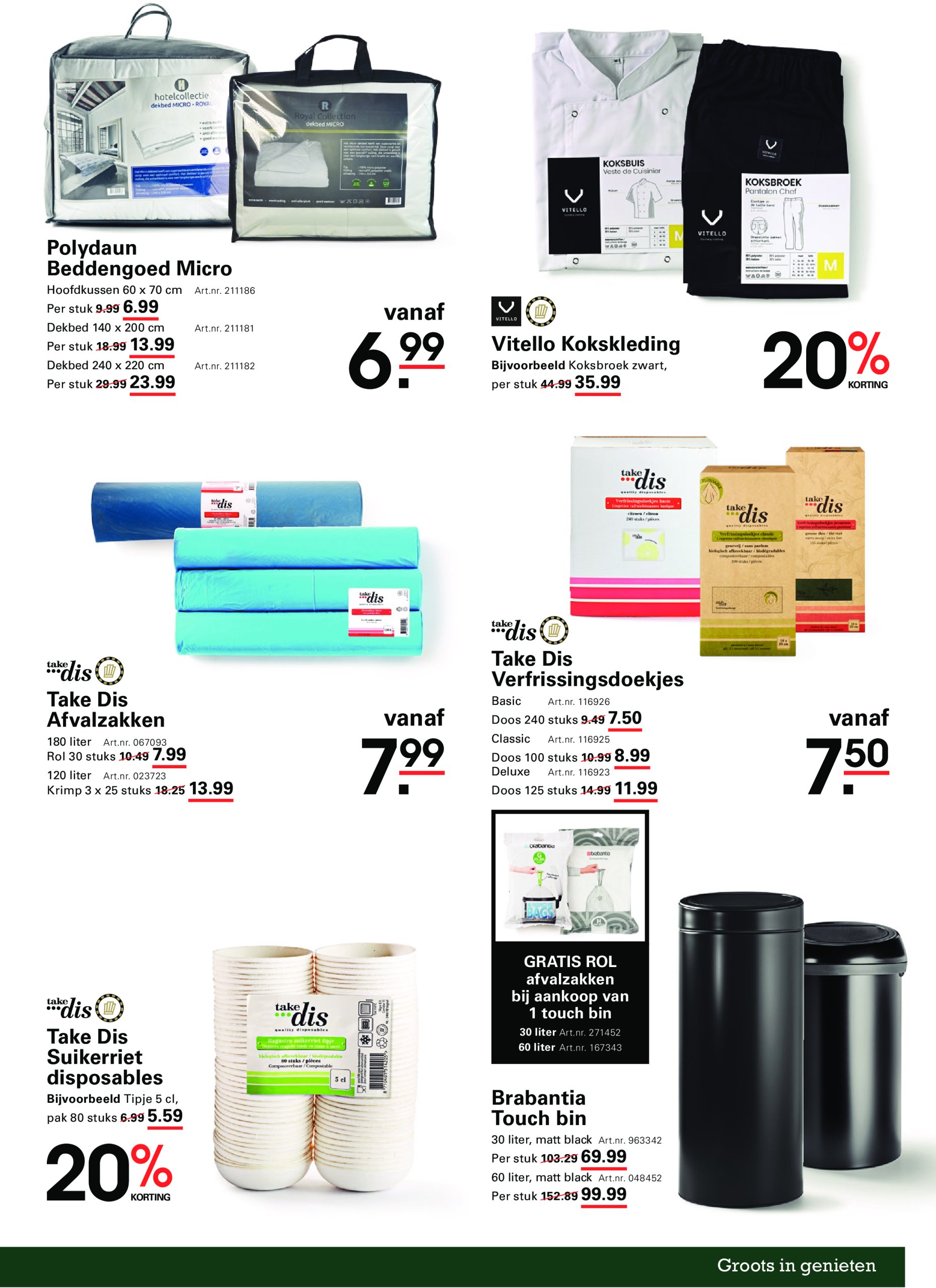 sligro - Sligro - Non-Food folder geldig vanaf 15-05 t/m 02-06 - page: 9 sligro - Sligro - Non-Food folder geldig vanaf 15-05 t/m 02-06 - page: 9