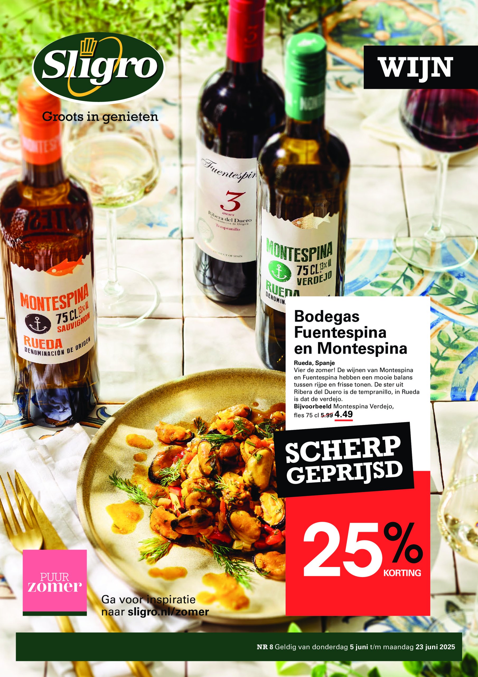 sligro - Sligro - Wijn folder geldig vanaf 05-06 t/m 23-06