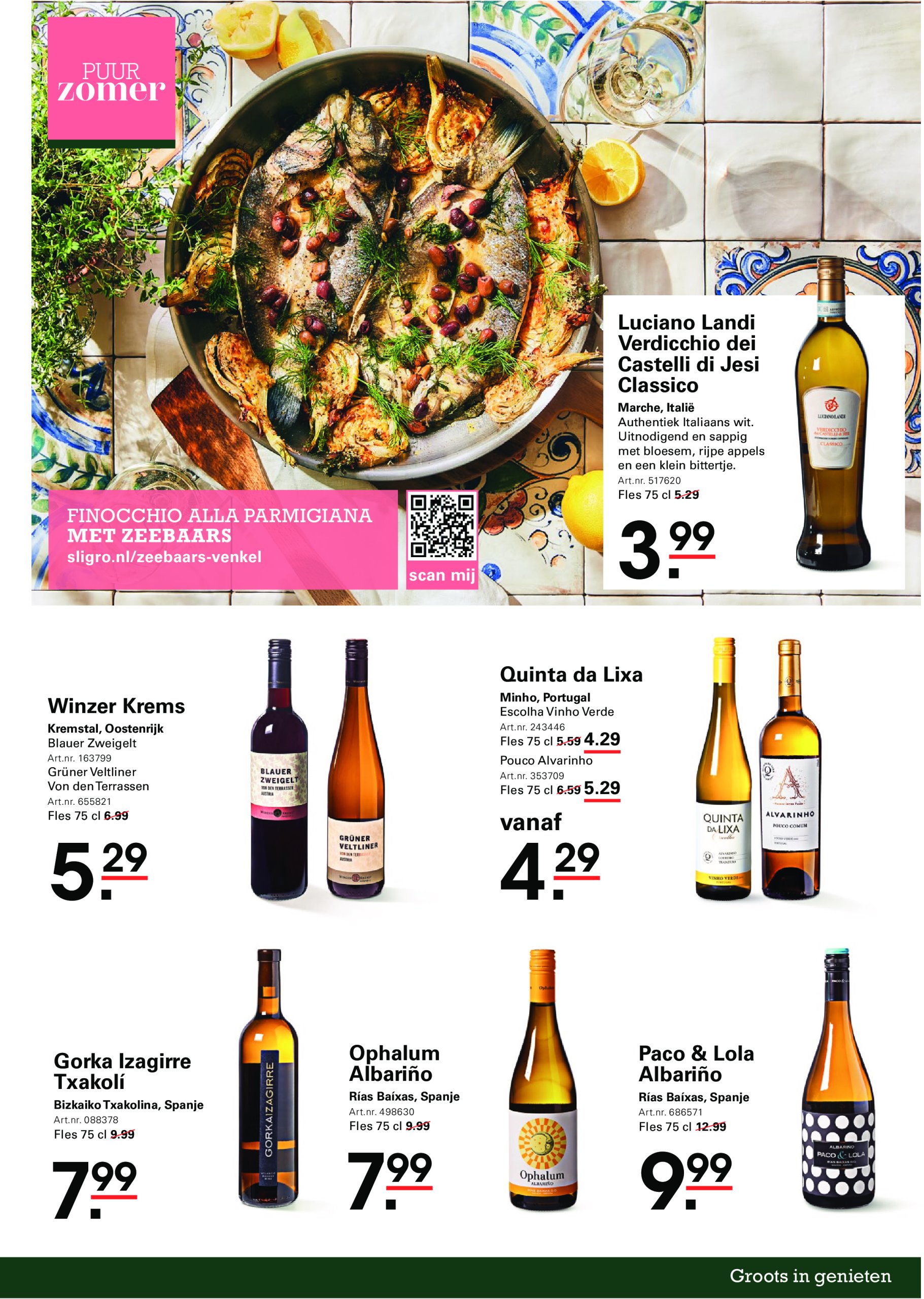 sligro - Sligro - Wijn folder geldig vanaf 05-06 t/m 23-06 - page: 3 sligro - Sligro - Wijn folder geldig vanaf 05-06 t/m 23-06 - page: 3