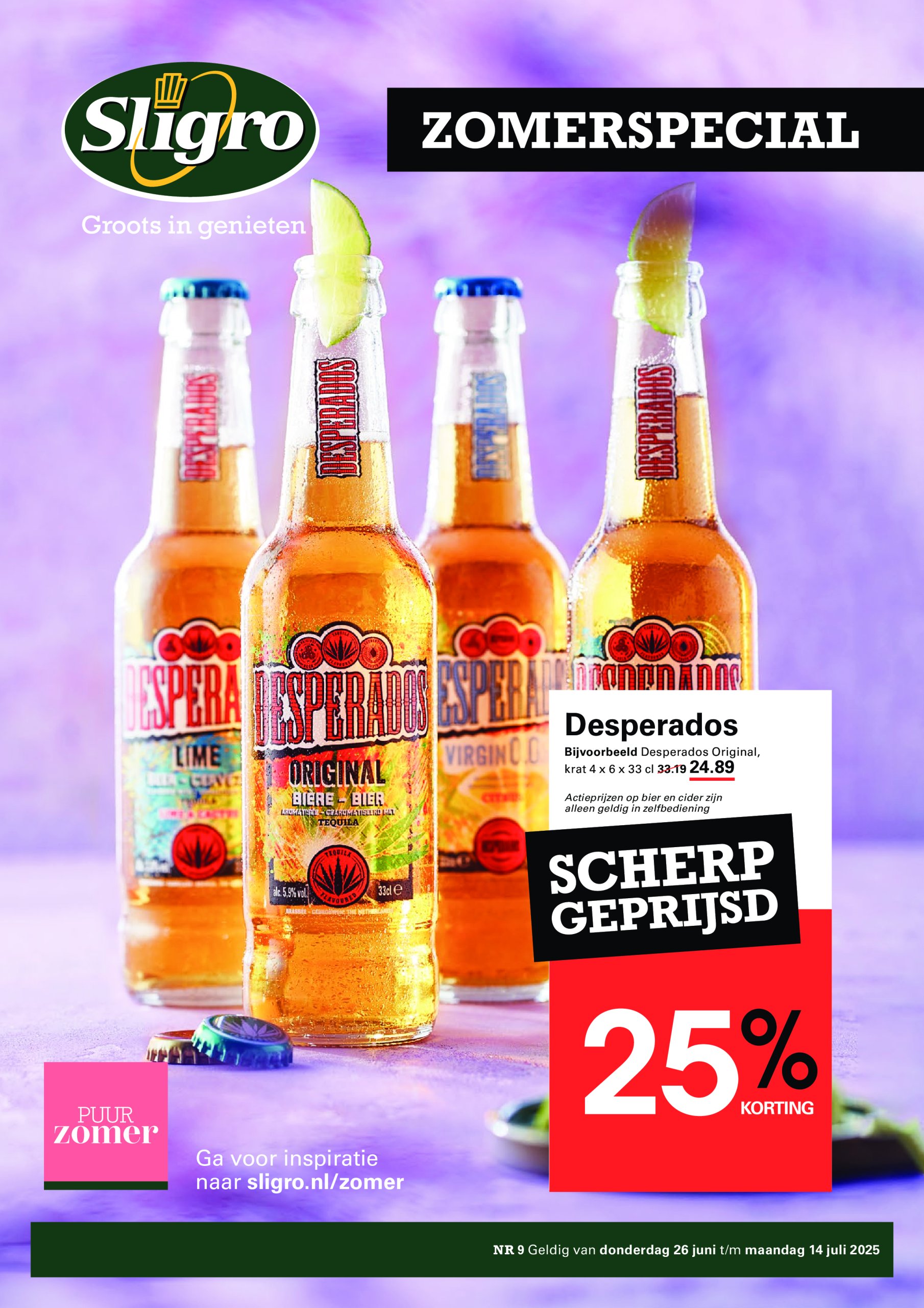 sligro - Sligro - Zomerspecial folder geldig vanaf 26-06 t/m 14-07