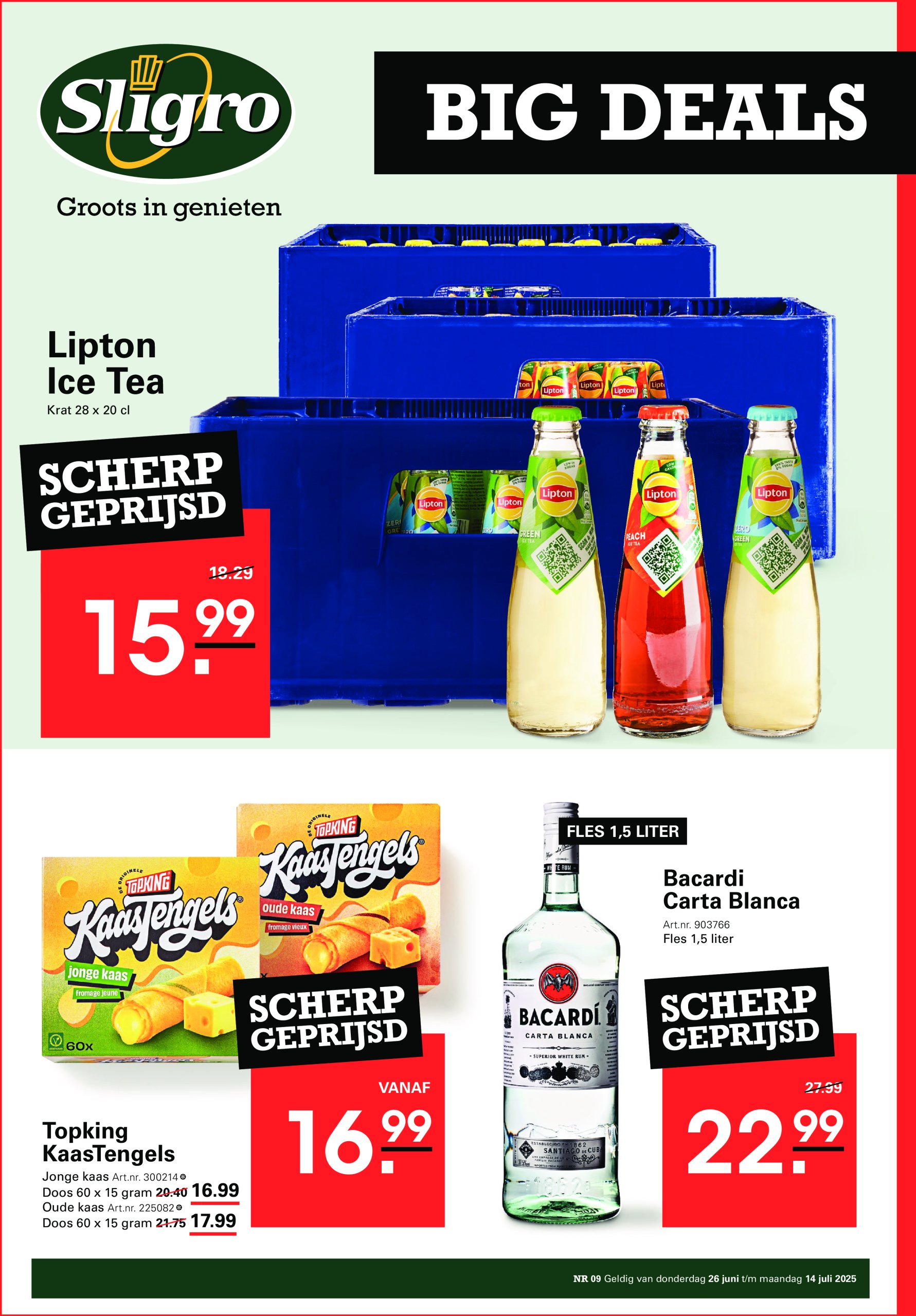 sligro - Sligro - Big Deals Bar Café folder geldig vanaf 26-06 t/m 14-07