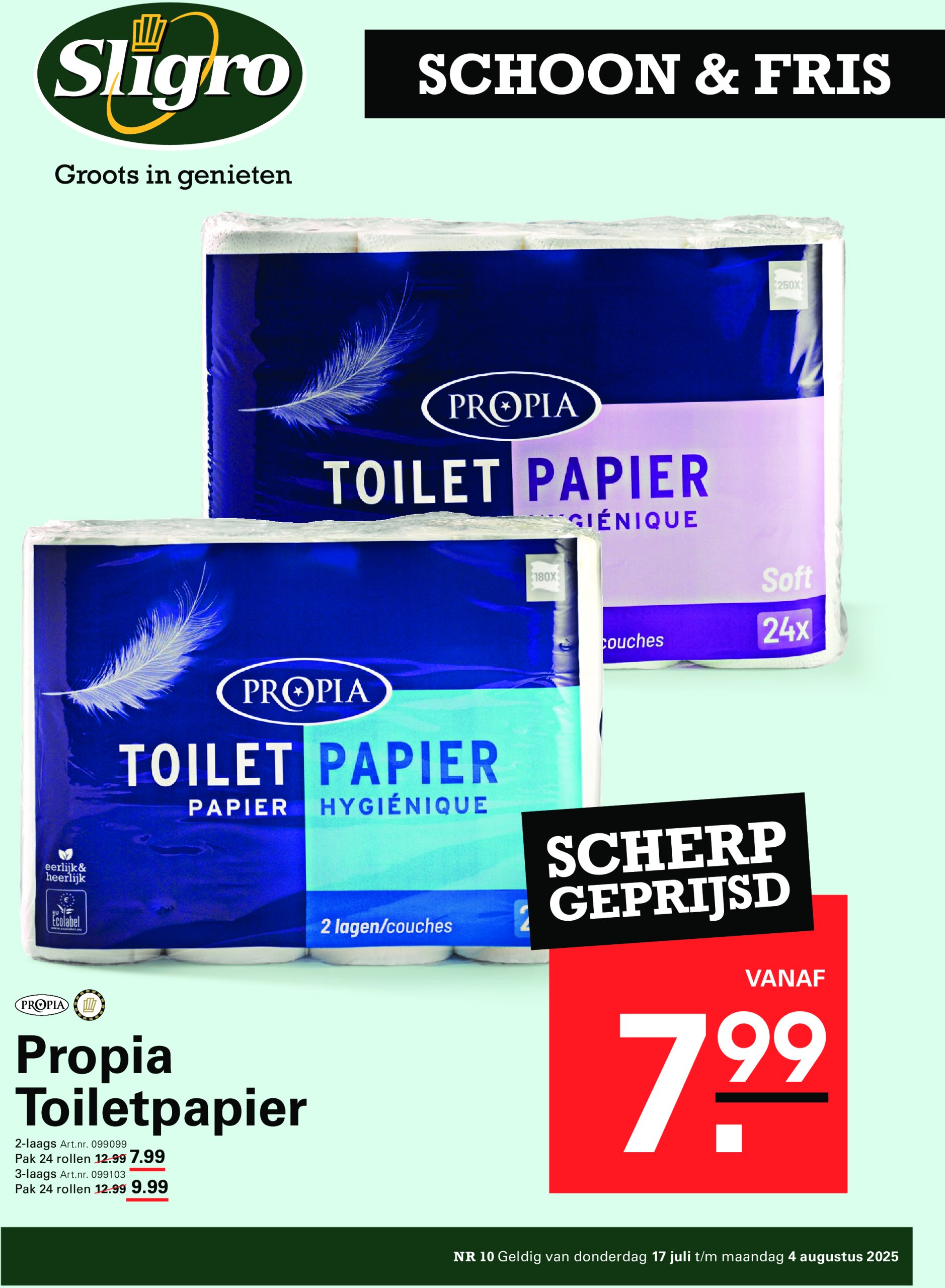 sligro - Sligro - WRCP Special folder geldig vanaf 17-07 t/m 04-08