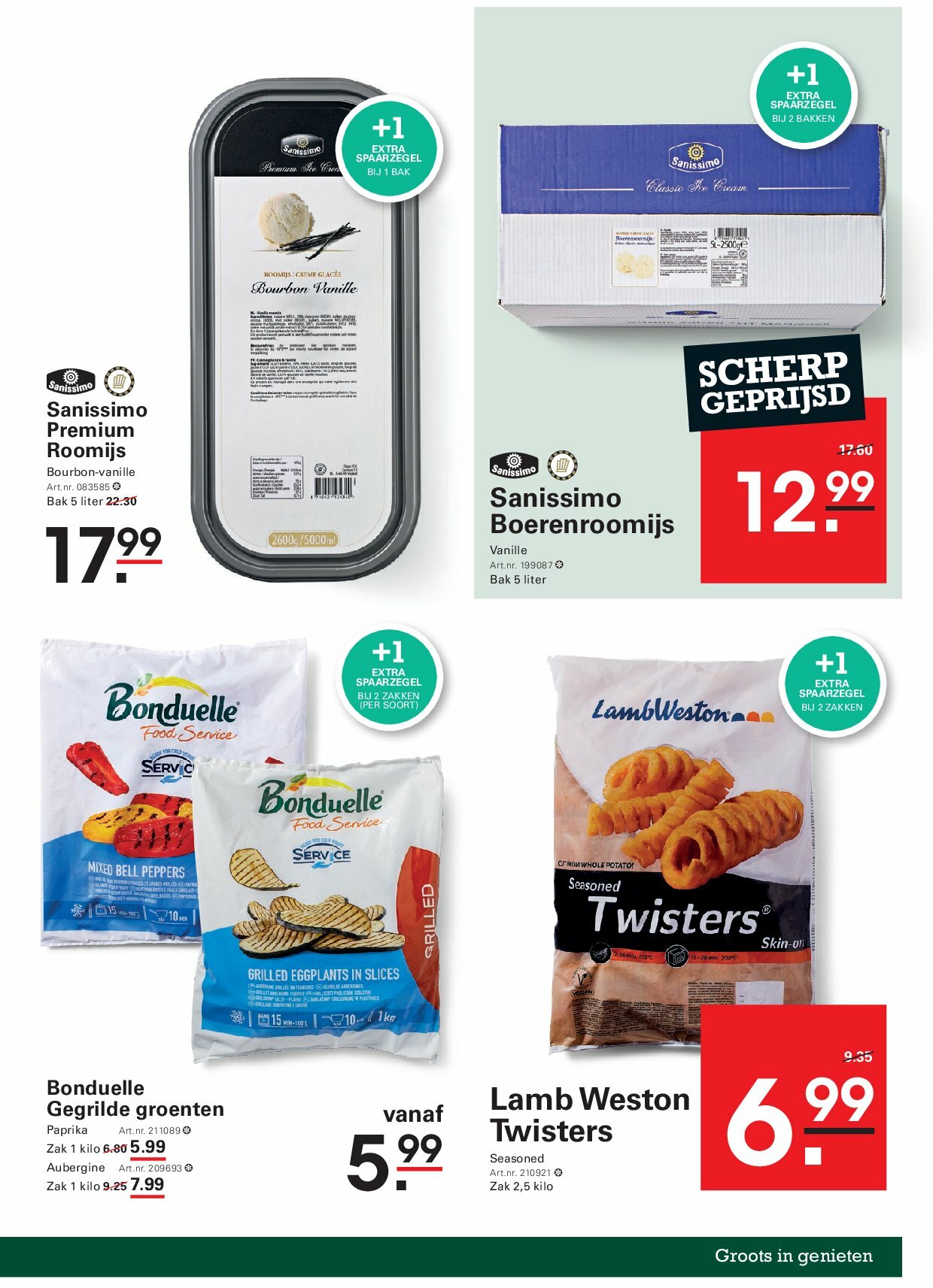 sligro - Sligro - Restaurantactie folder geldig vanaf 28-08 t/m 15-09 - page: 11 sligro - Sligro - Restaurantactie folder geldig vanaf 28-08 t/m 15-09 - page: 11