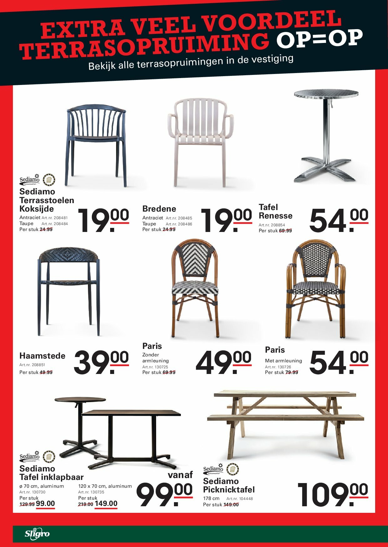 sligro - Sligro - Restaurantactie folder geldig vanaf 28-08 t/m 15-09 - page: 66 sligro - Sligro - Restaurantactie folder geldig vanaf 28-08 t/m 15-09 - page: 66