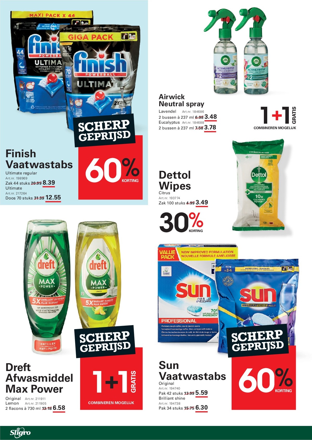 sligro - Sligro - Schoon & Fris folder geldig vanaf 18-09 t/m 06-10 - page: 4