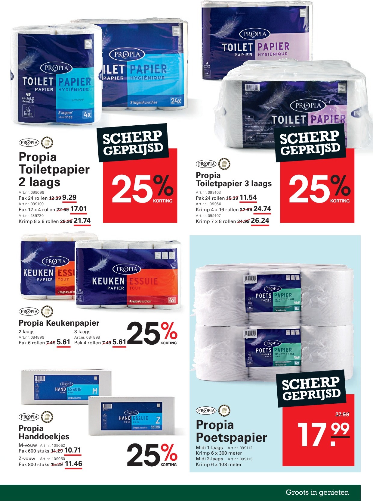 sligro - Sligro - Schoon & Fris folder geldig vanaf 18-09 t/m 06-10 - page: 7