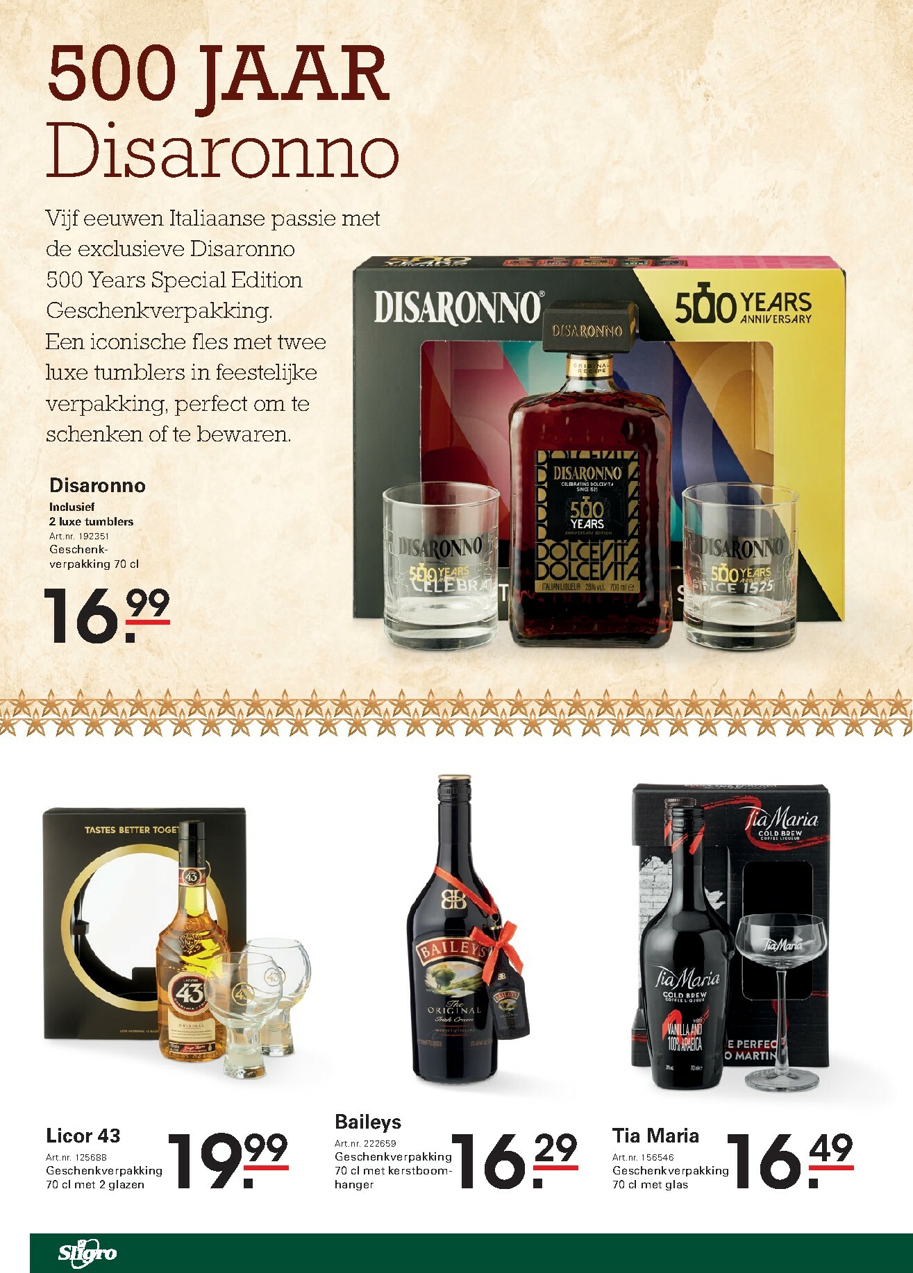 sligro - De Sligro - Kerstgeschenken folder geldig vanaf 22-10 t/m 31-12 - page: 14 sligro - De Sligro - Kerstgeschenken folder geldig vanaf 22-10 t/m 31-12 - page: 14