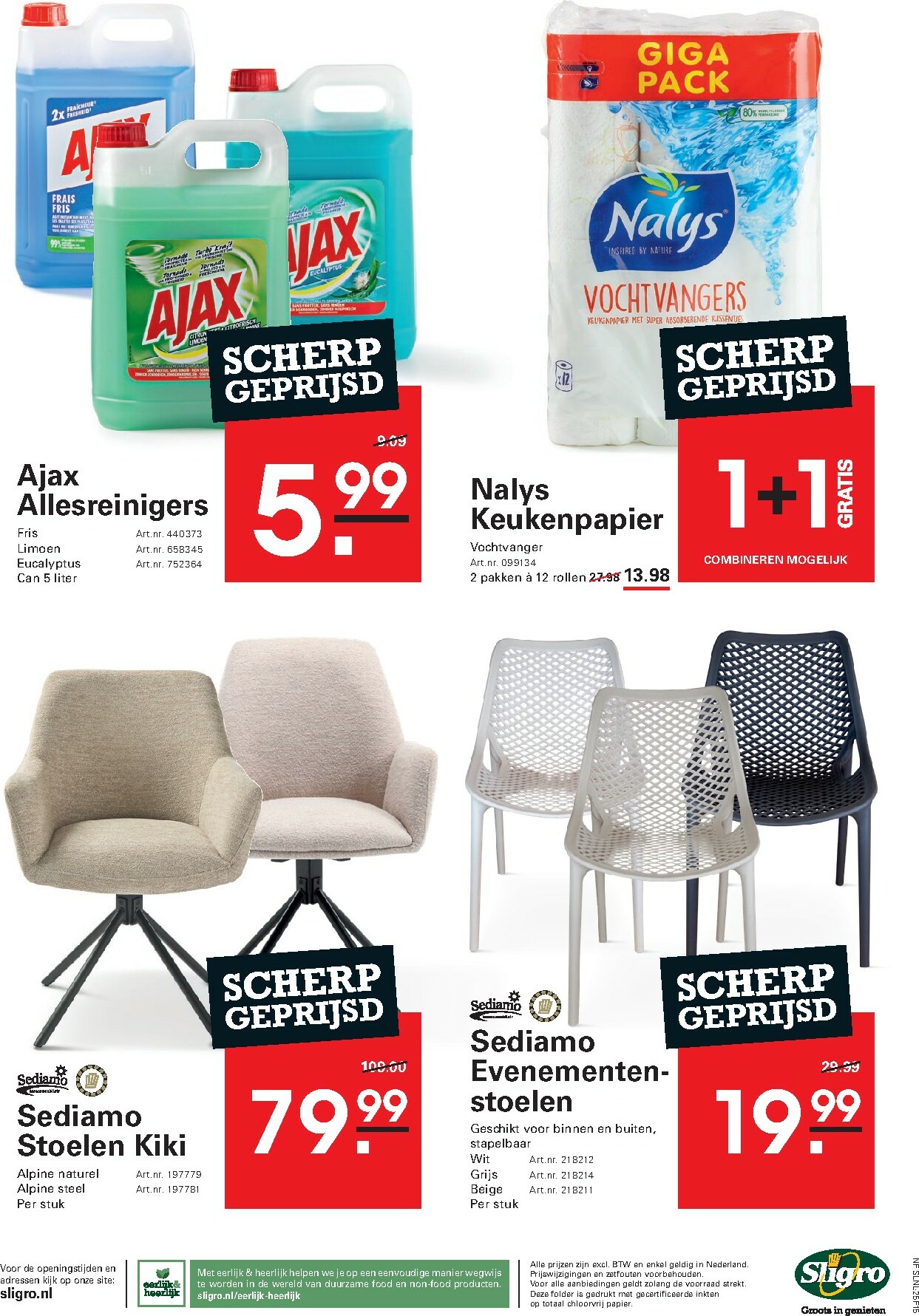 sligro - De Sligro - Non-Food folder geldig vanaf 30-10 t/m 17-11 - page: 13 sligro - De Sligro - Non-Food folder geldig vanaf 30-10 t/m 17-11 - page: 13