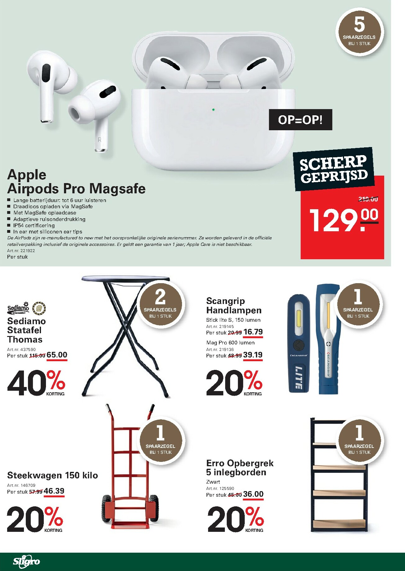 sligro - De Sligro - Spaarfolder folder geldig vanaf 30-10 t/m 17-11 - page: 42 sligro - De Sligro - Spaarfolder folder geldig vanaf 30-10 t/m 17-11 - page: 42