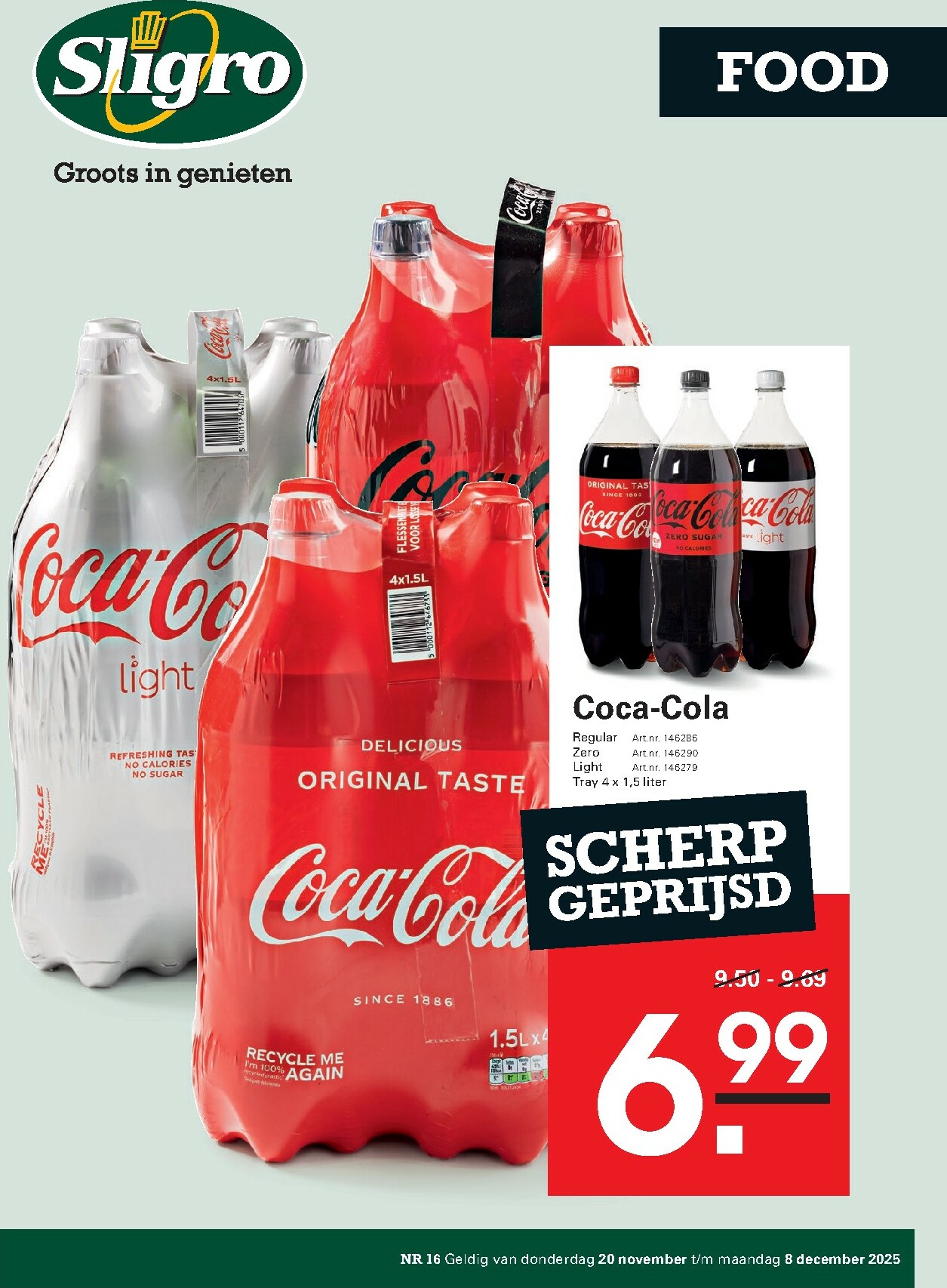 sligro - De Sligro - Food folder geldig vanaf 20-11 t/m 08-12