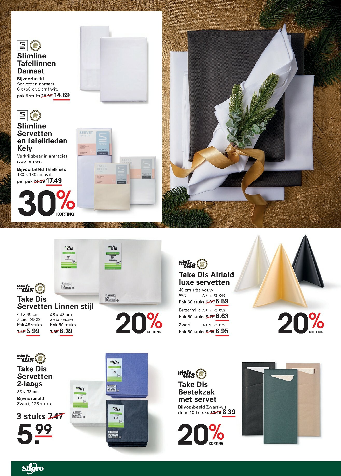 sligro - De Sligro - Non-Food folder geldig vanaf 11-12 t/m 31-12 - page: 14